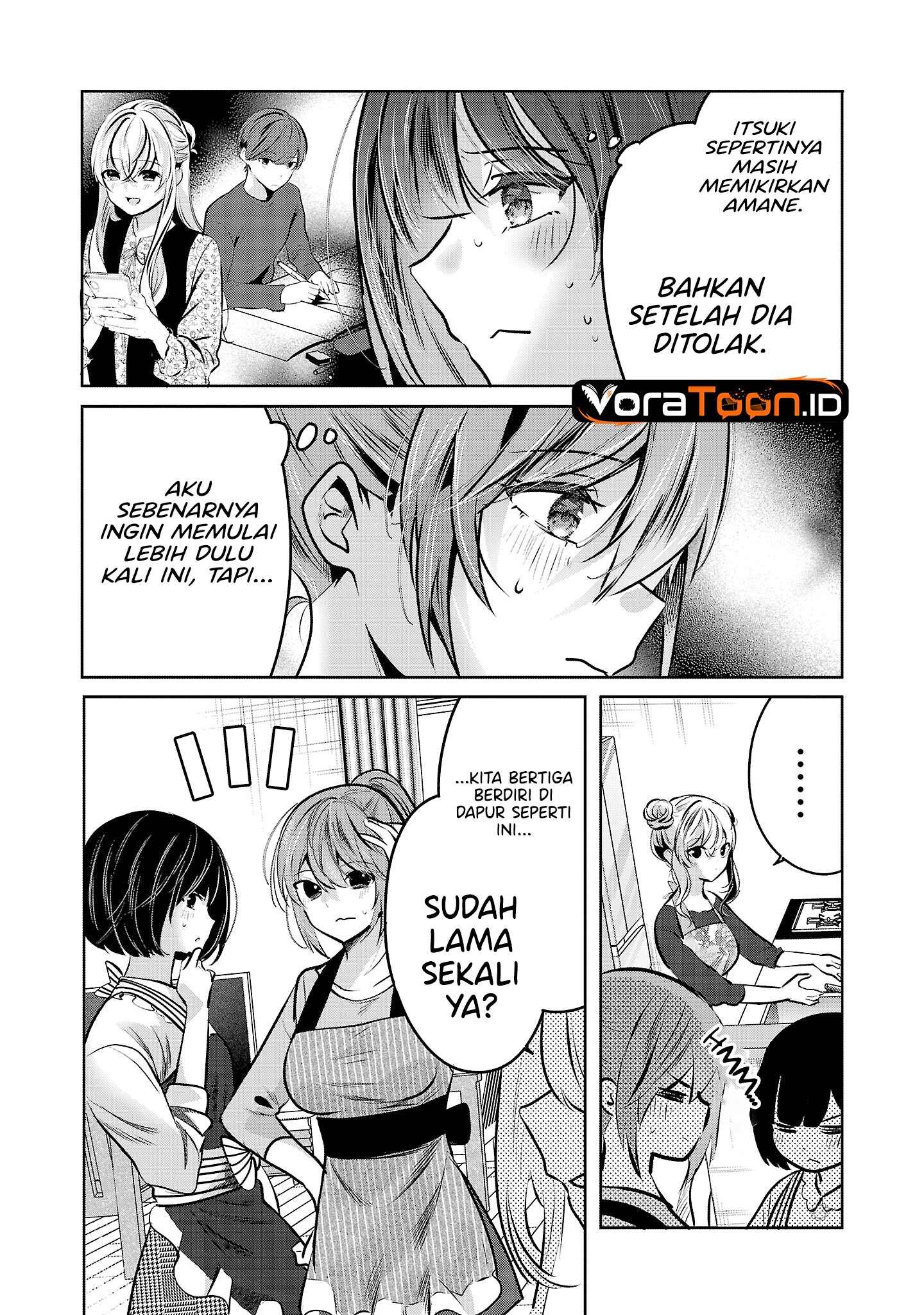 Baca Kimi ni Koisuru Sanshimai Chapter 36 Bahasa Indonesia page 16