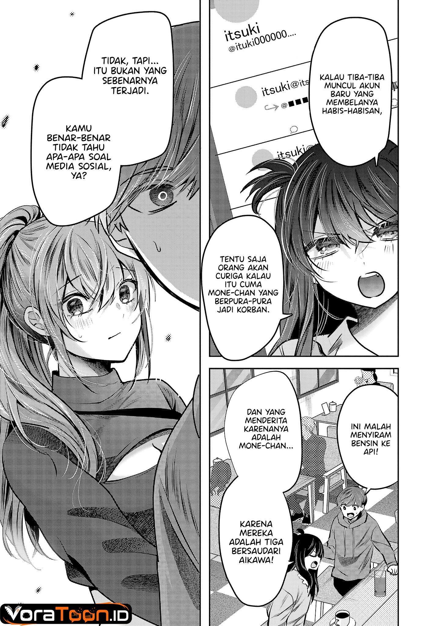 Kimi ni Koisuru Sanshimai Chapter 37 - Page 14