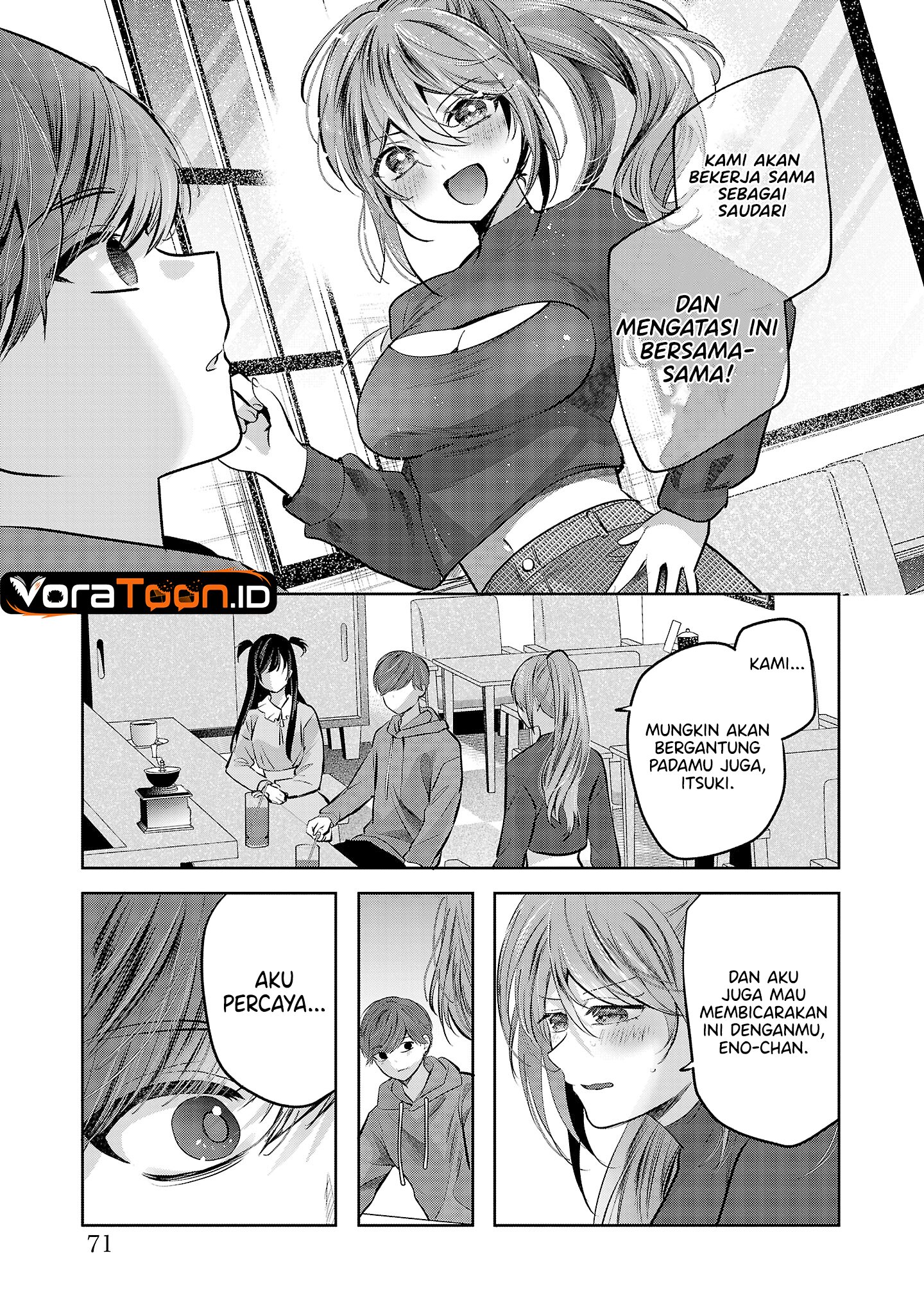 Kimi ni Koisuru Sanshimai Chapter 37 - Page 16