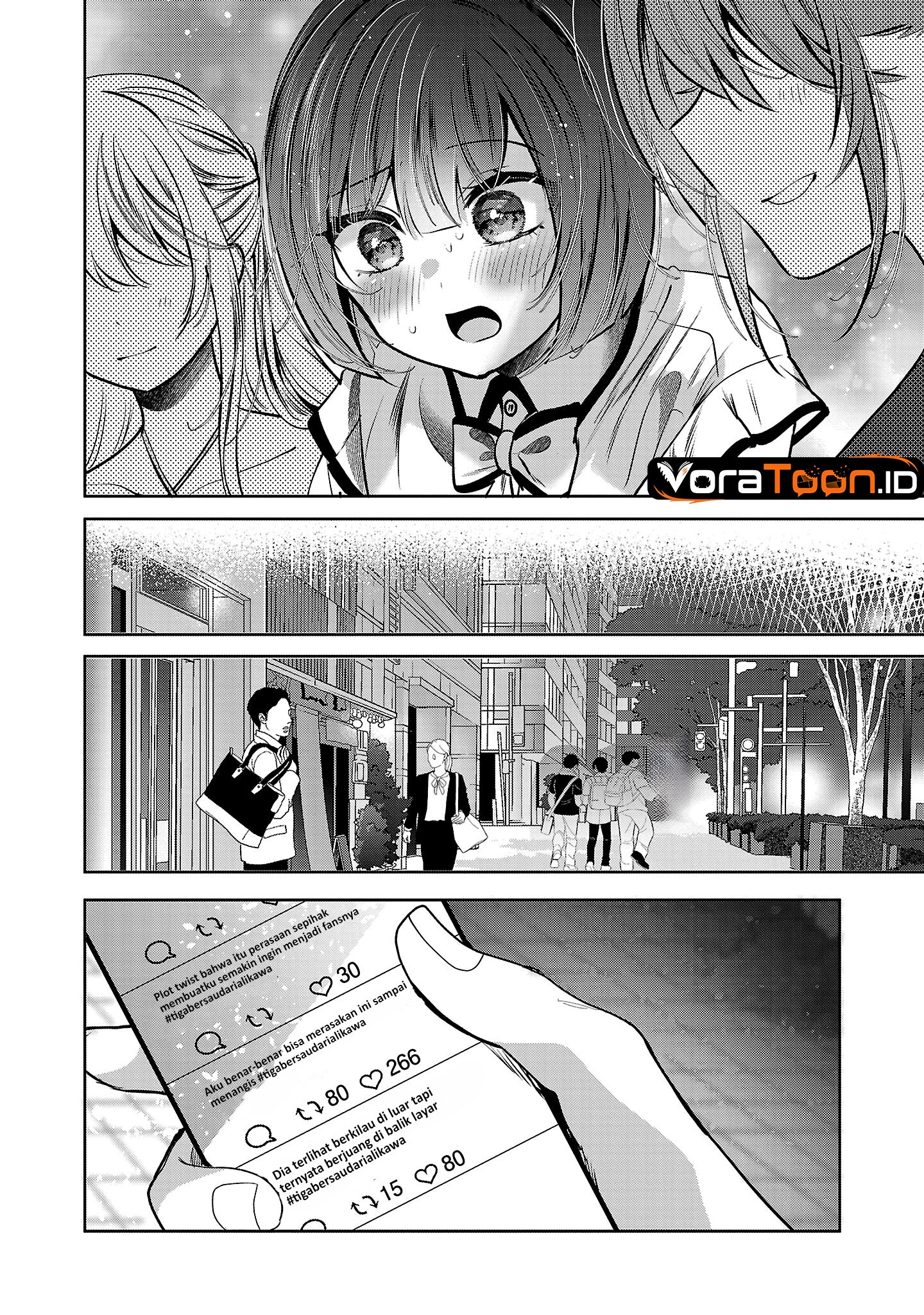 Kimi ni Koisuru Sanshimai Chapter 38 - Page 17