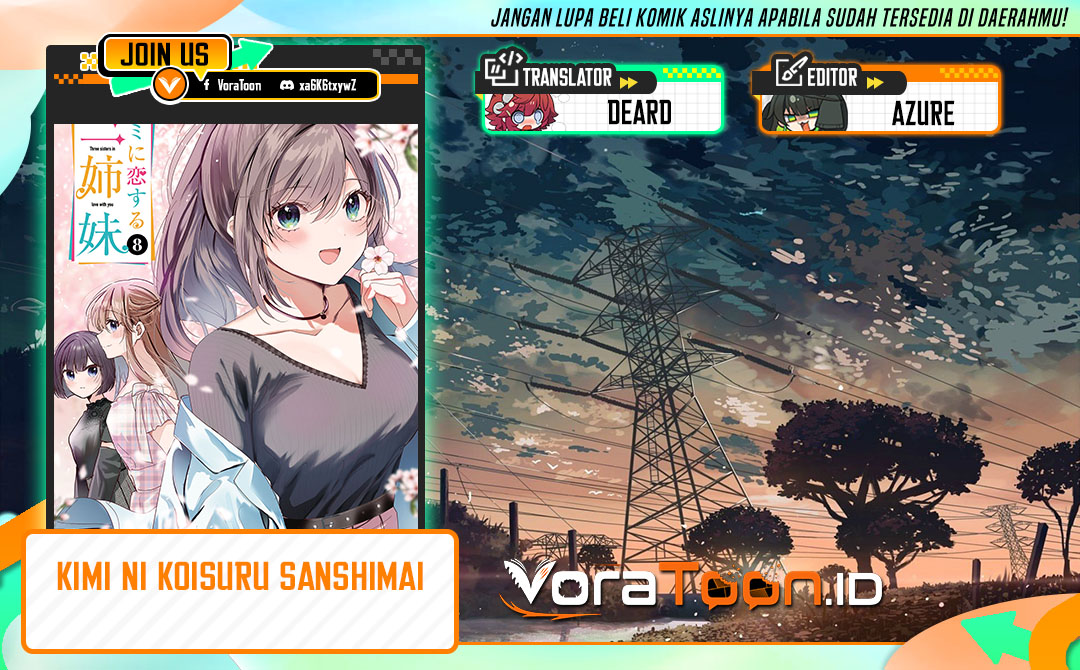 Baca Kimi ni Koisuru Sanshimai Chapter 44 Bahasa Indonesia page 6