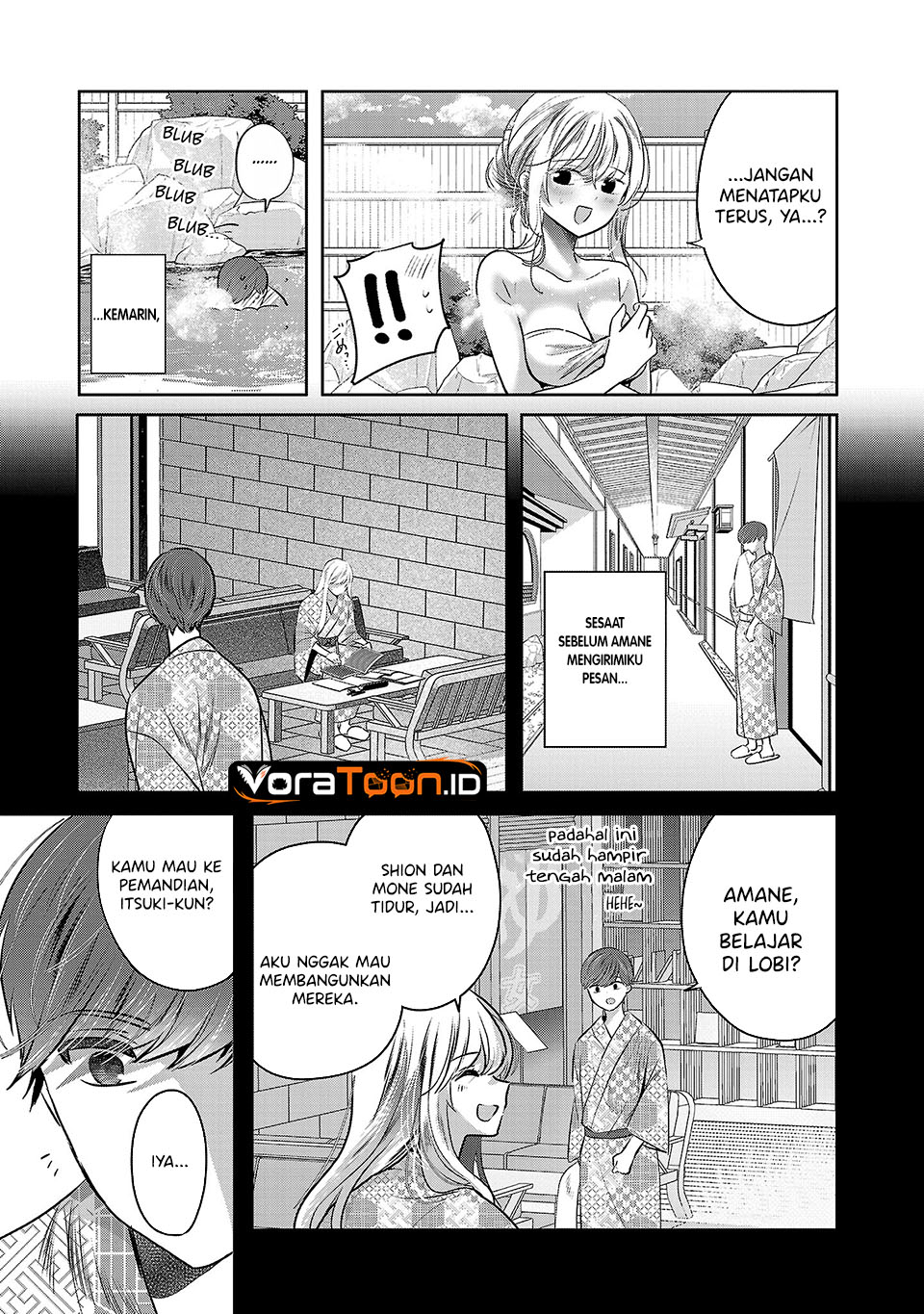 Baca Kimi ni Koisuru Sanshimai Chapter 44 Bahasa Indonesia page 12