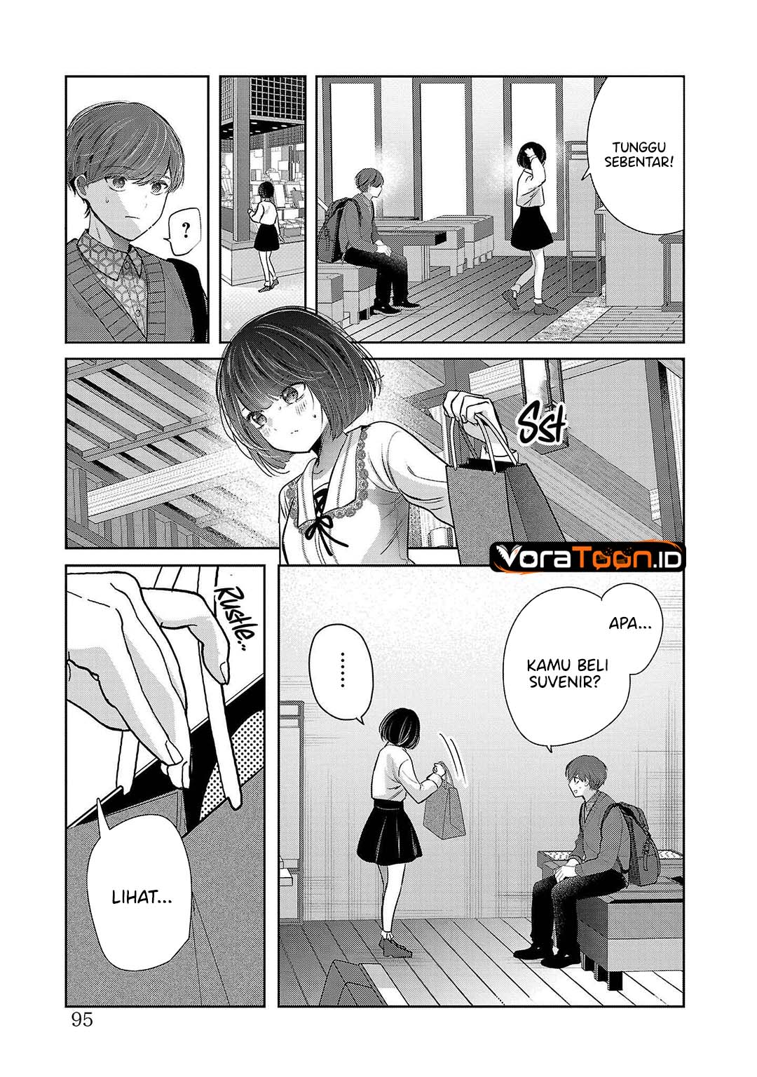 Baca Kimi ni Koisuru Sanshimai Chapter 45 Bahasa Indonesia page 28