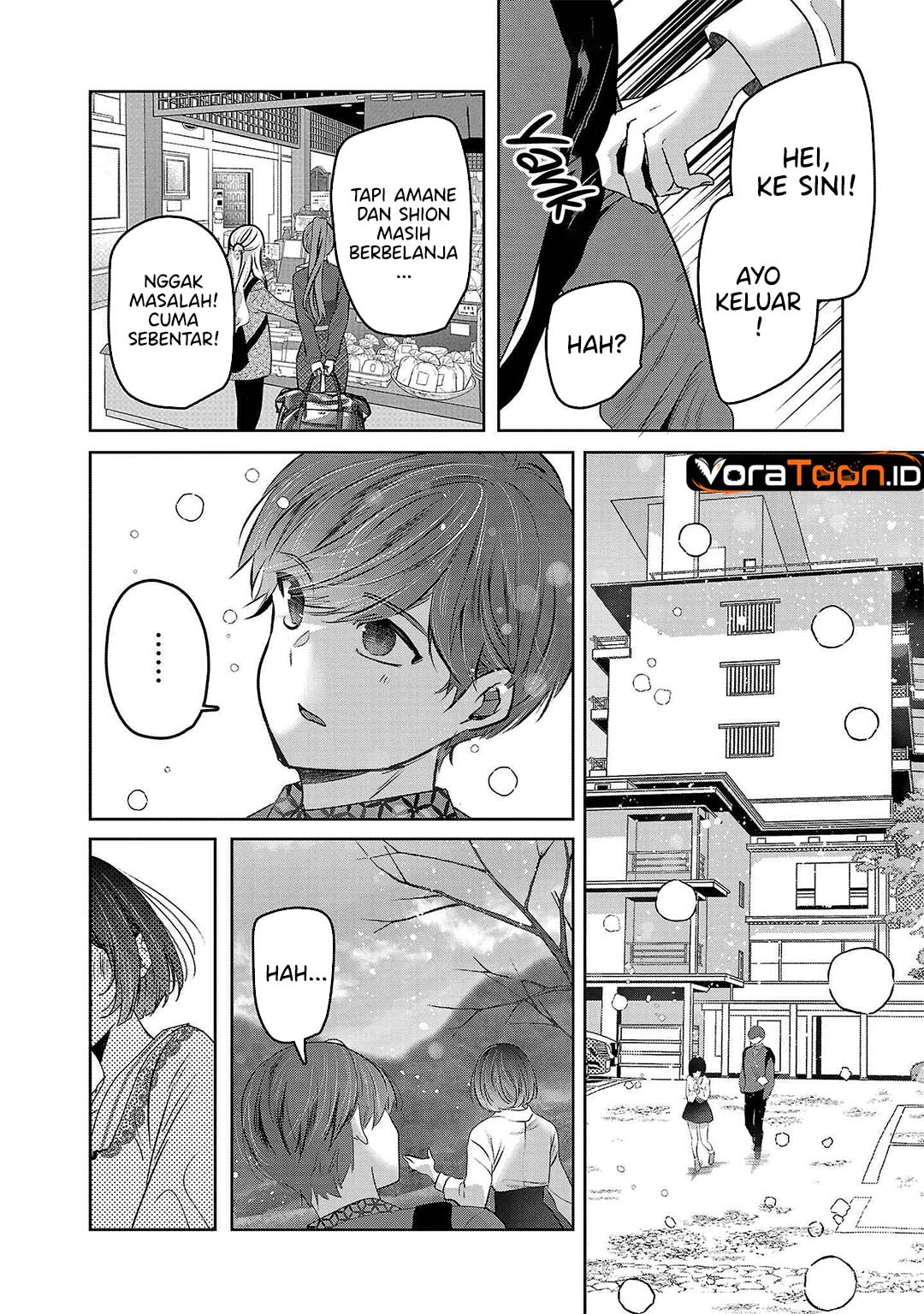 Baca Kimi ni Koisuru Sanshimai Chapter 45 Bahasa Indonesia page 34