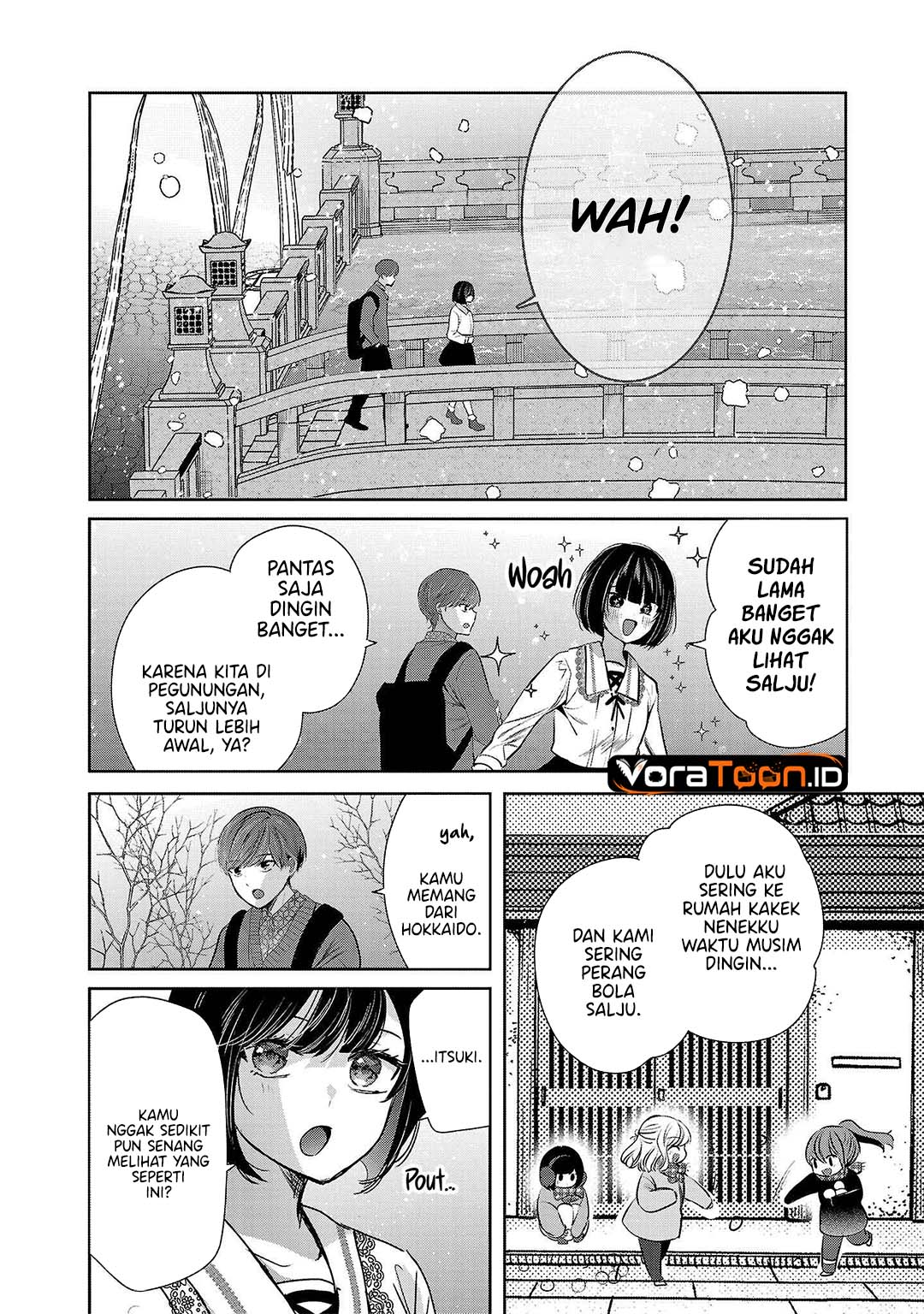 Baca Kimi ni Koisuru Sanshimai Chapter 45 Bahasa Indonesia page 38