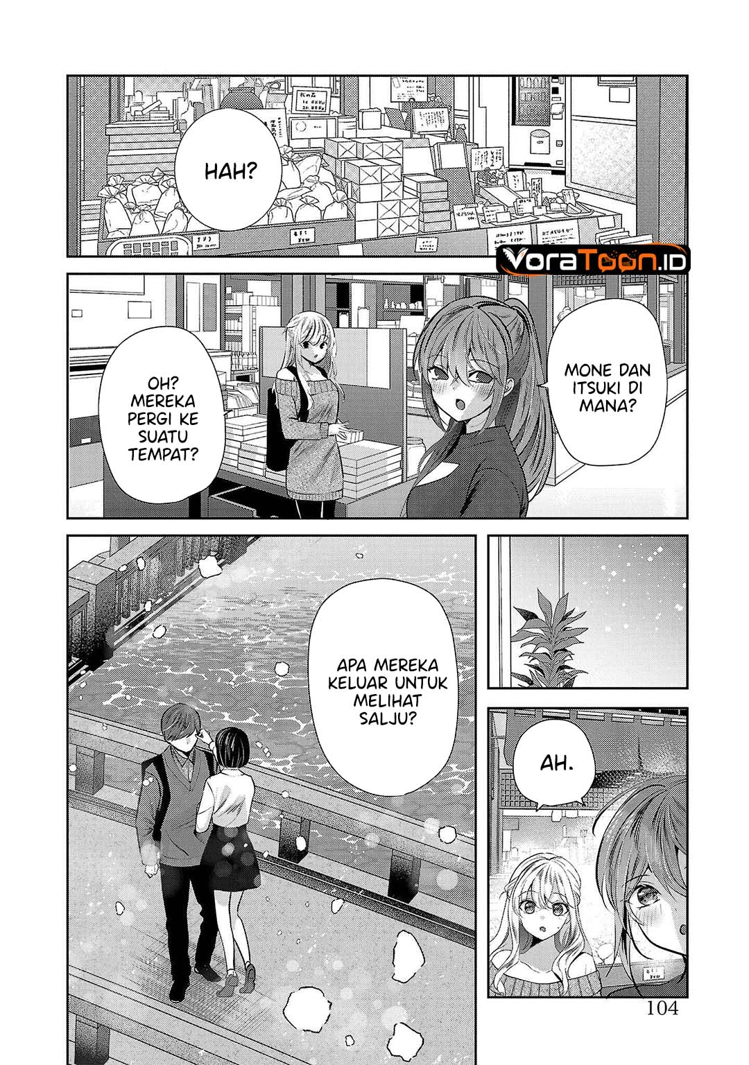 Baca Kimi ni Koisuru Sanshimai Chapter 45 Bahasa Indonesia page 46