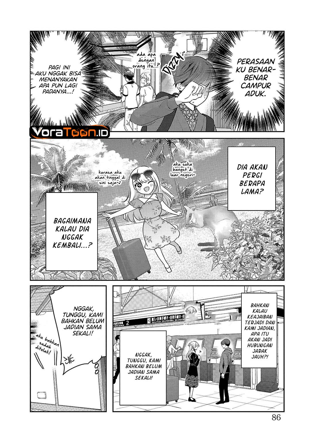 Baca Kimi ni Koisuru Sanshimai Chapter 45 Bahasa Indonesia page 10
