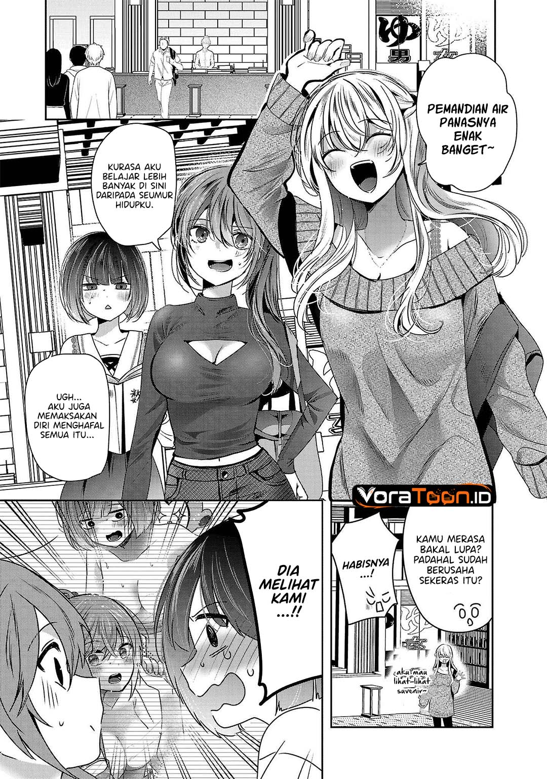 Baca Kimi ni Koisuru Sanshimai Chapter 45 Bahasa Indonesia page 12