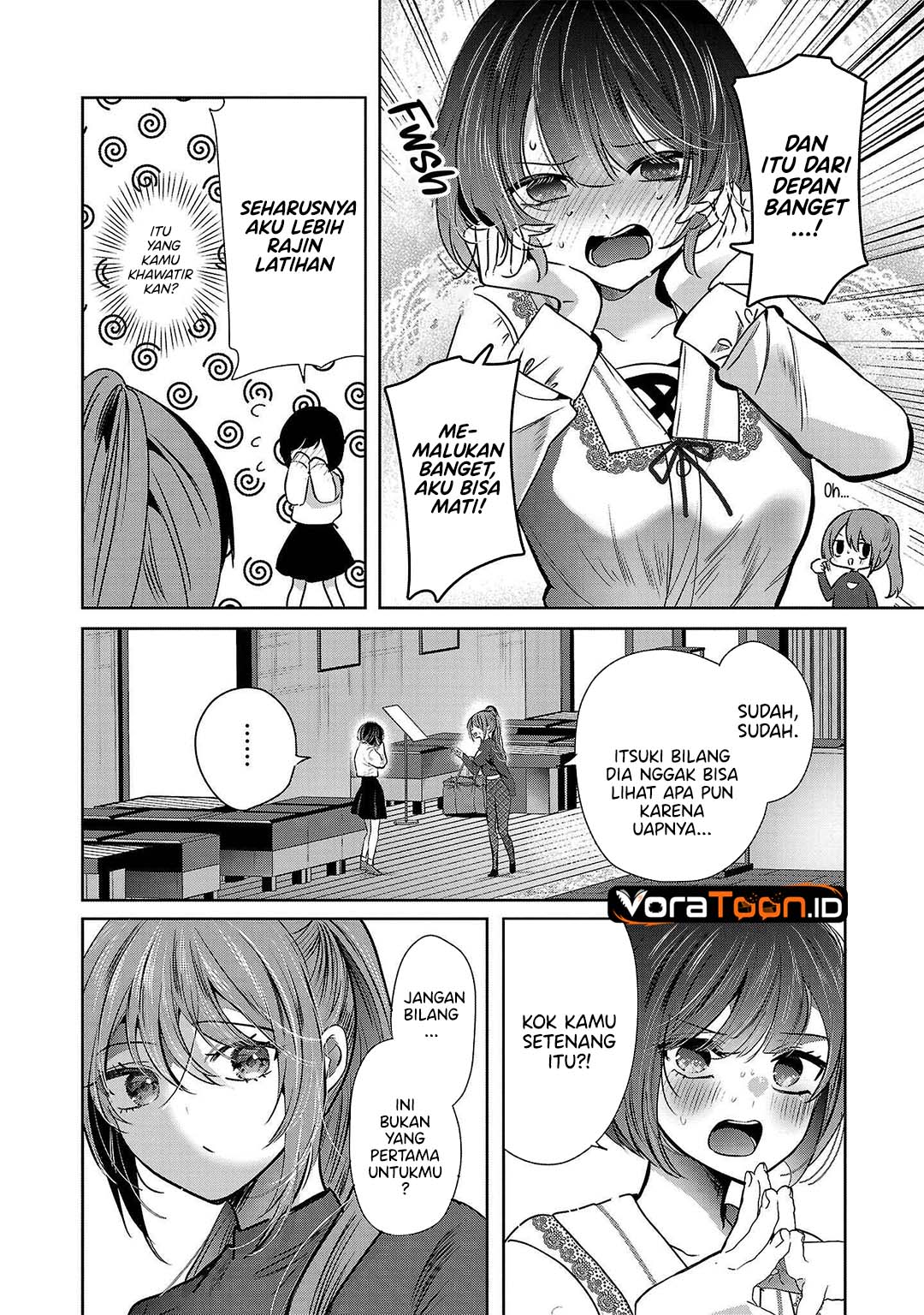 Baca Kimi ni Koisuru Sanshimai Chapter 45 Bahasa Indonesia page 14