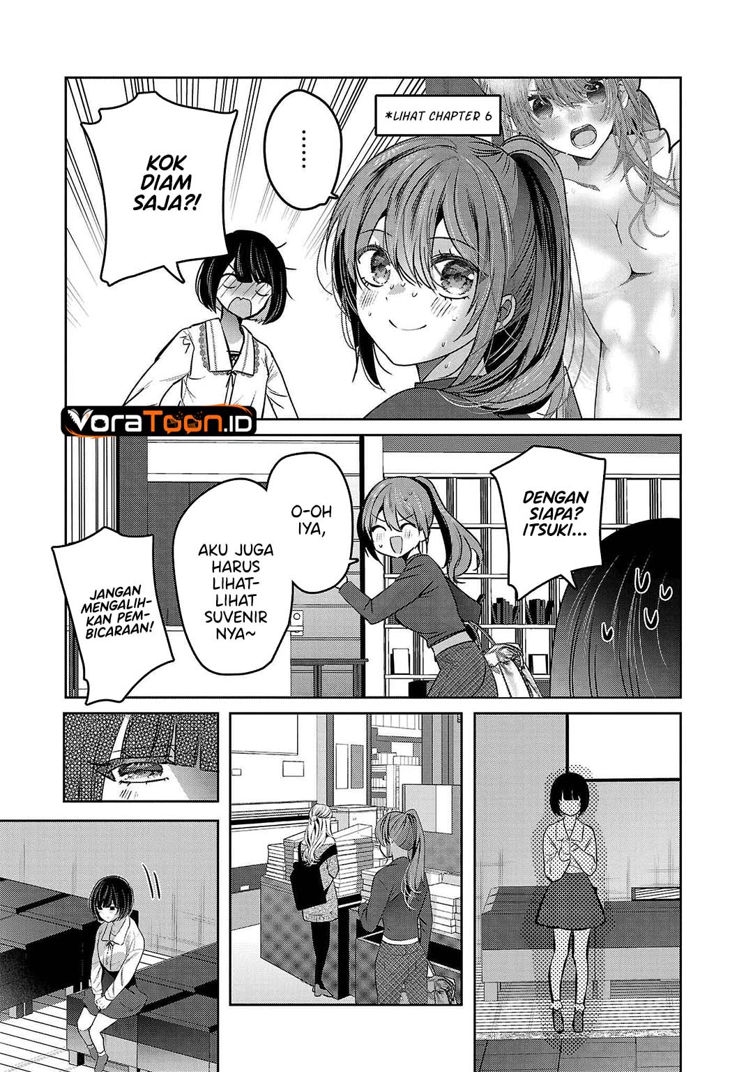 Baca Kimi ni Koisuru Sanshimai Chapter 45 Bahasa Indonesia page 16