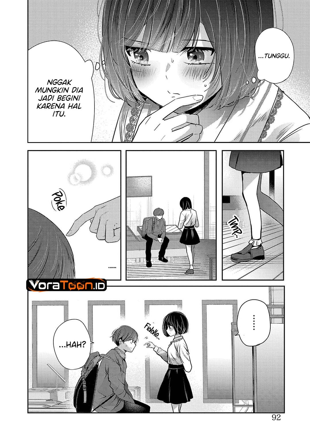 Baca Kimi ni Koisuru Sanshimai Chapter 45 Bahasa Indonesia page 22
