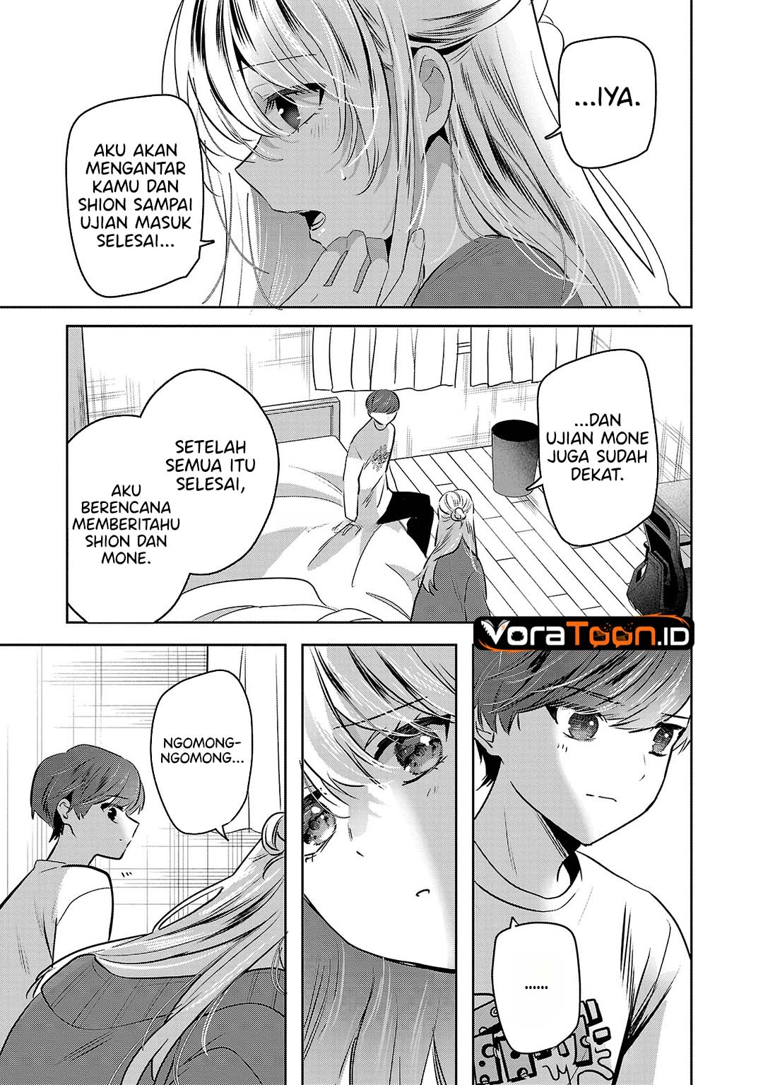 Baca Kimi ni Koisuru Sanshimai Chapter 48 Bahasa Indonesia page 28