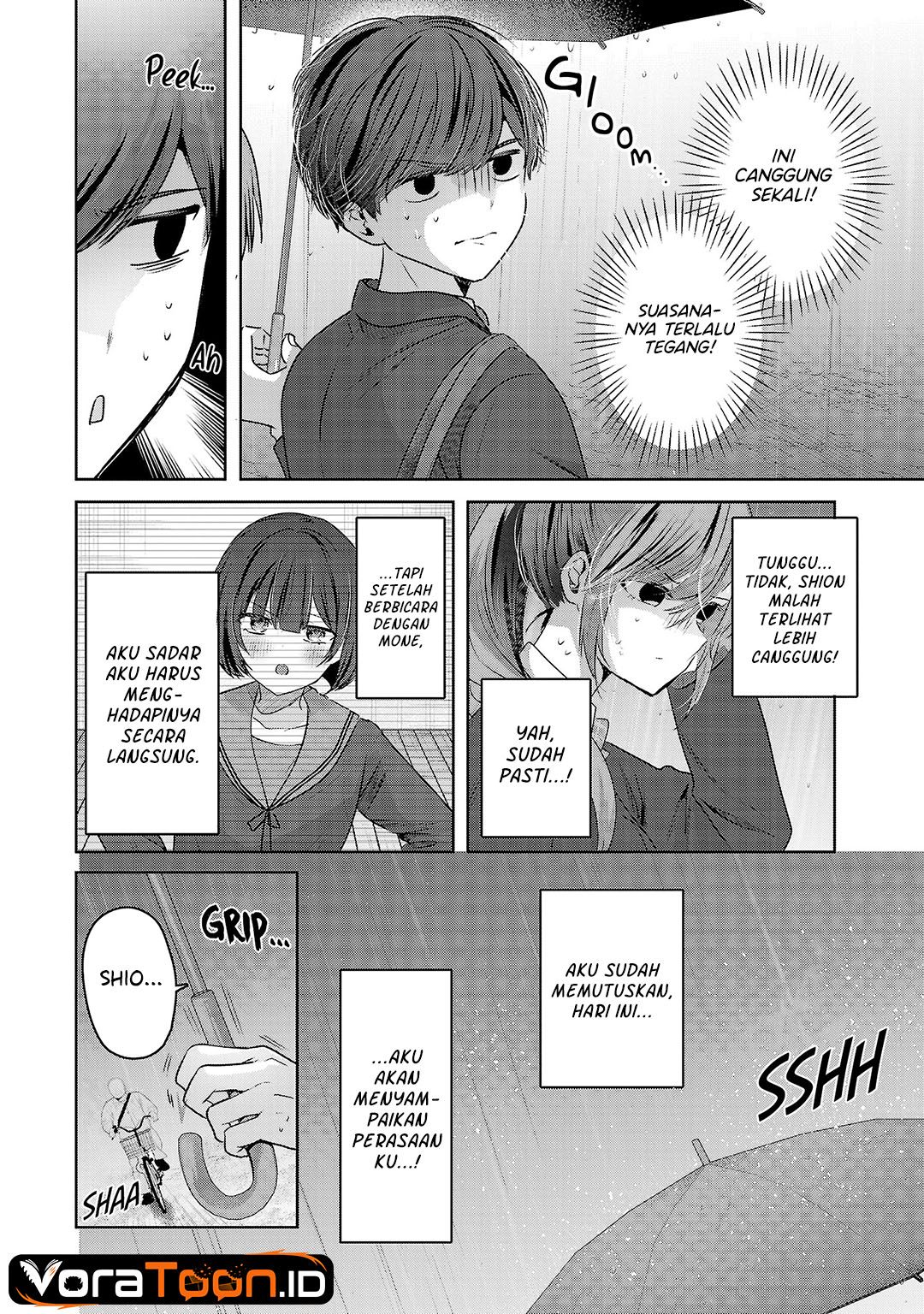 Baca Kimi ni Koisuru Sanshimai Chapter 50 Bahasa Indonesia page 14