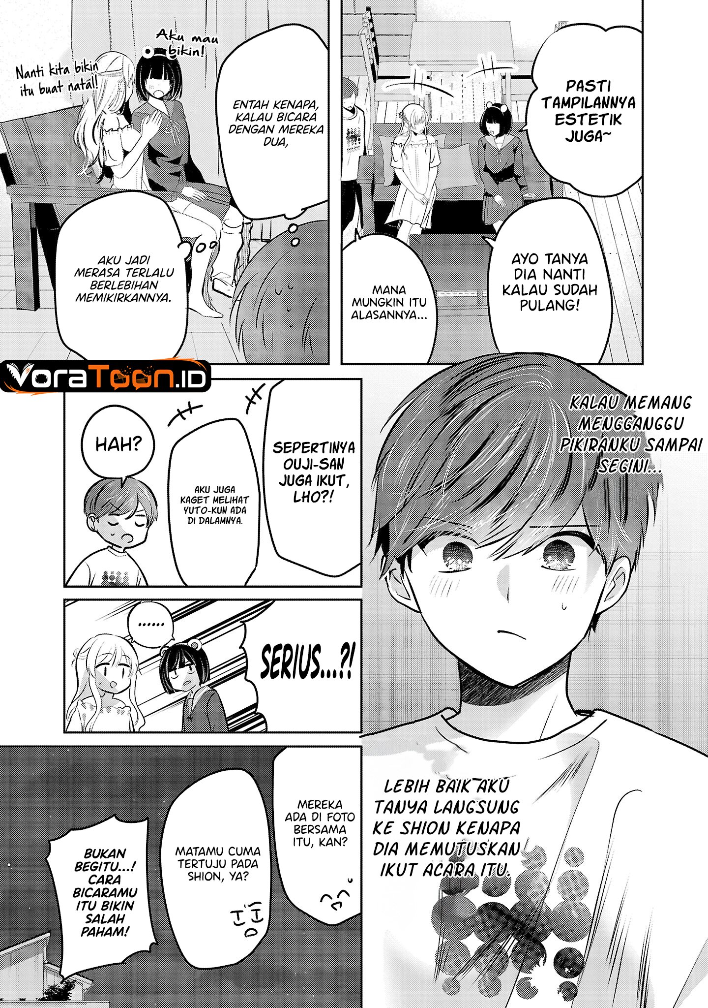 Baca Kimi ni Koisuru Sanshimai Chapter 52 Bahasa Indonesia page 24