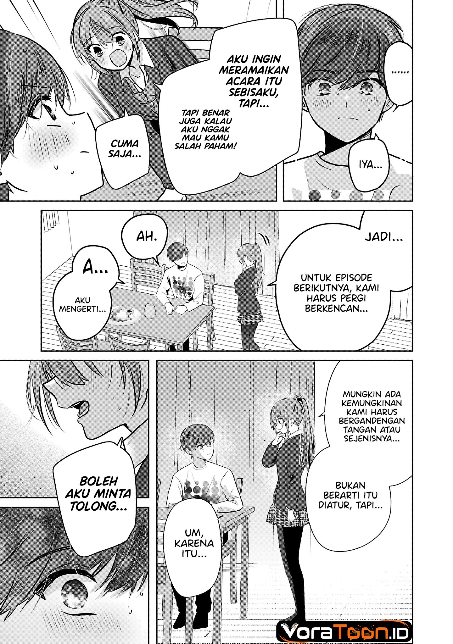 Baca Kimi ni Koisuru Sanshimai Chapter 52 Bahasa Indonesia page 36
