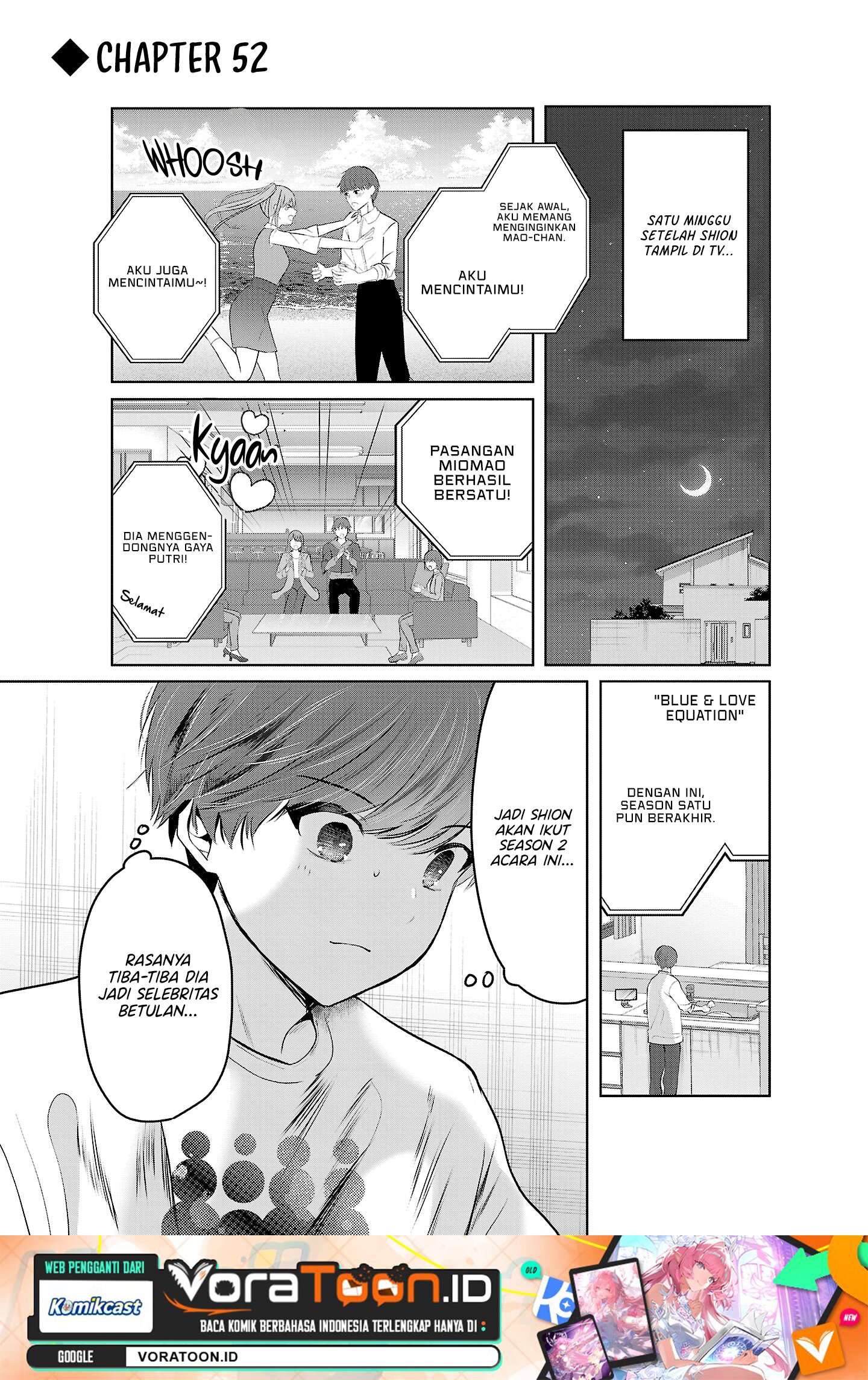 Baca Kimi ni Koisuru Sanshimai Chapter 52 Bahasa Indonesia page 8