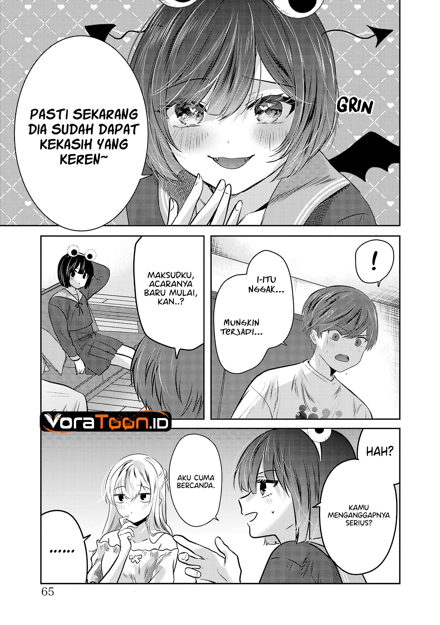 Baca Kimi ni Koisuru Sanshimai Chapter 52 Bahasa Indonesia page 20