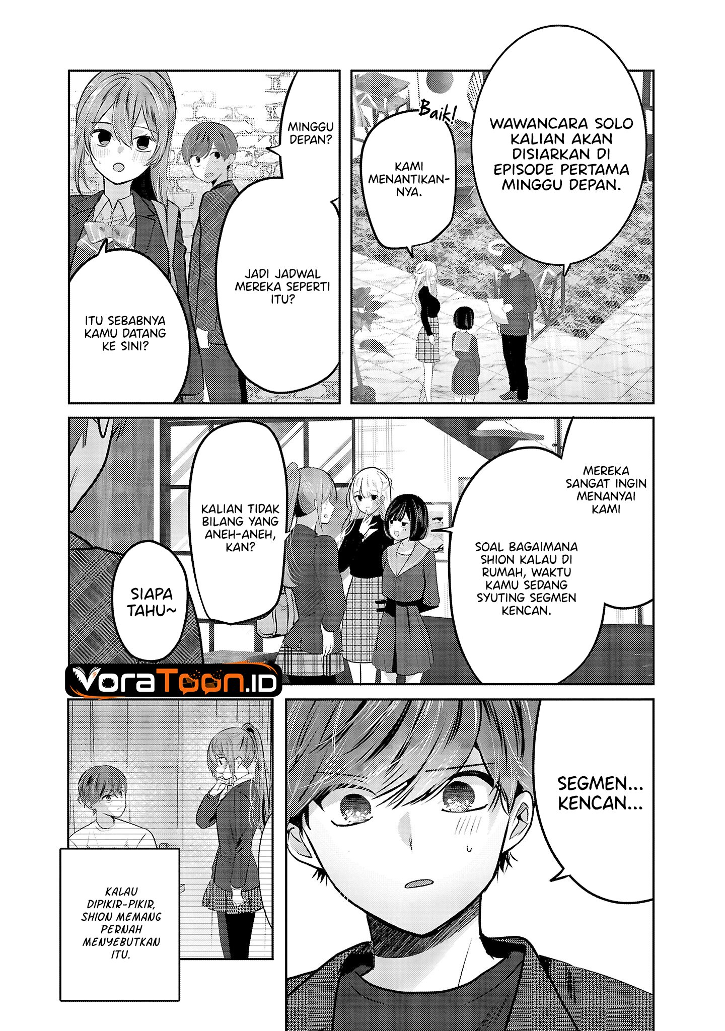 Baca Kimi ni Koisuru Sanshimai Chapter 54 Bahasa Indonesia page 16