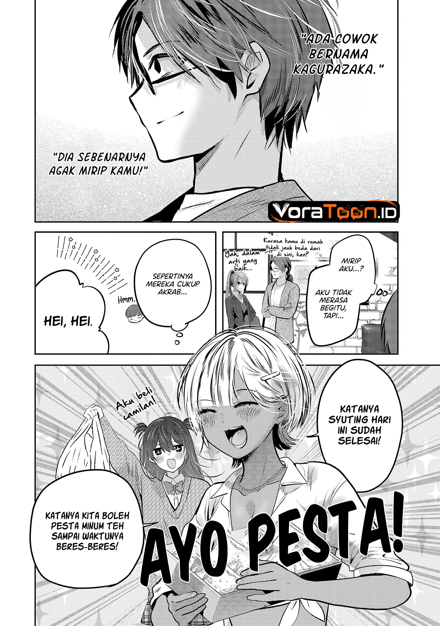 Baca Kimi ni Koisuru Sanshimai Chapter 54 Bahasa Indonesia page 18