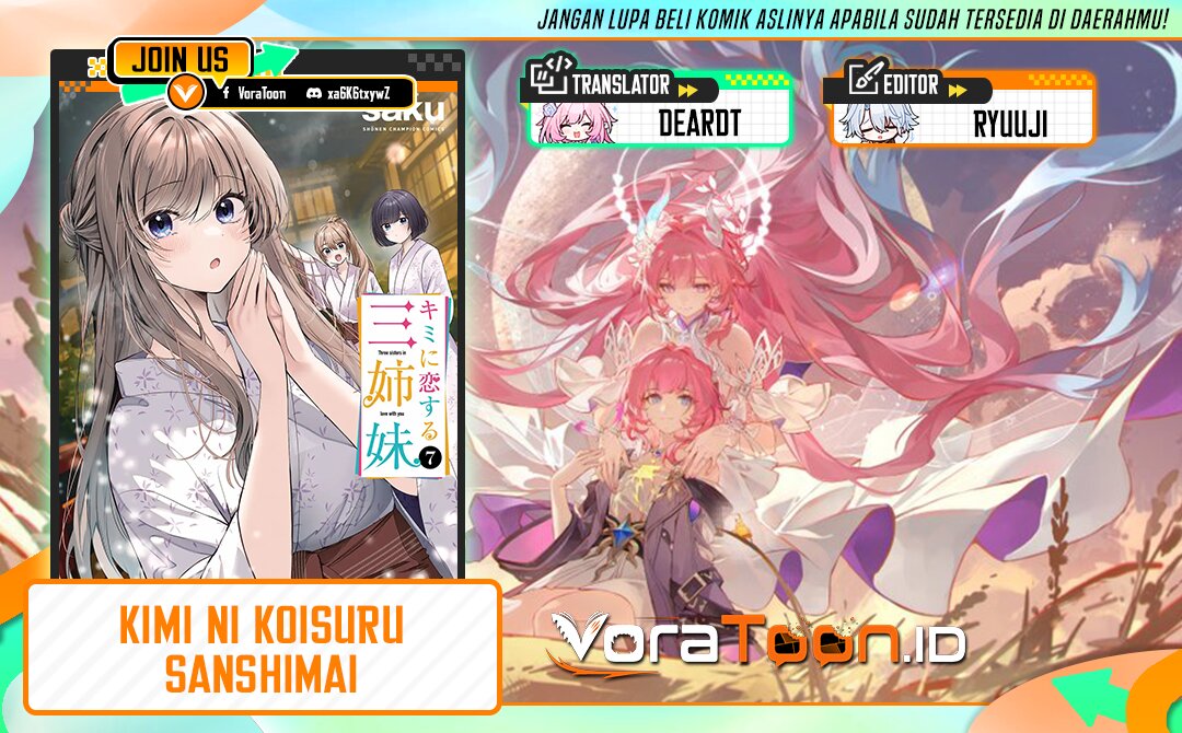 Baca Kimi ni Koisuru Sanshimai Chapter 56 Bahasa Indonesia page 6