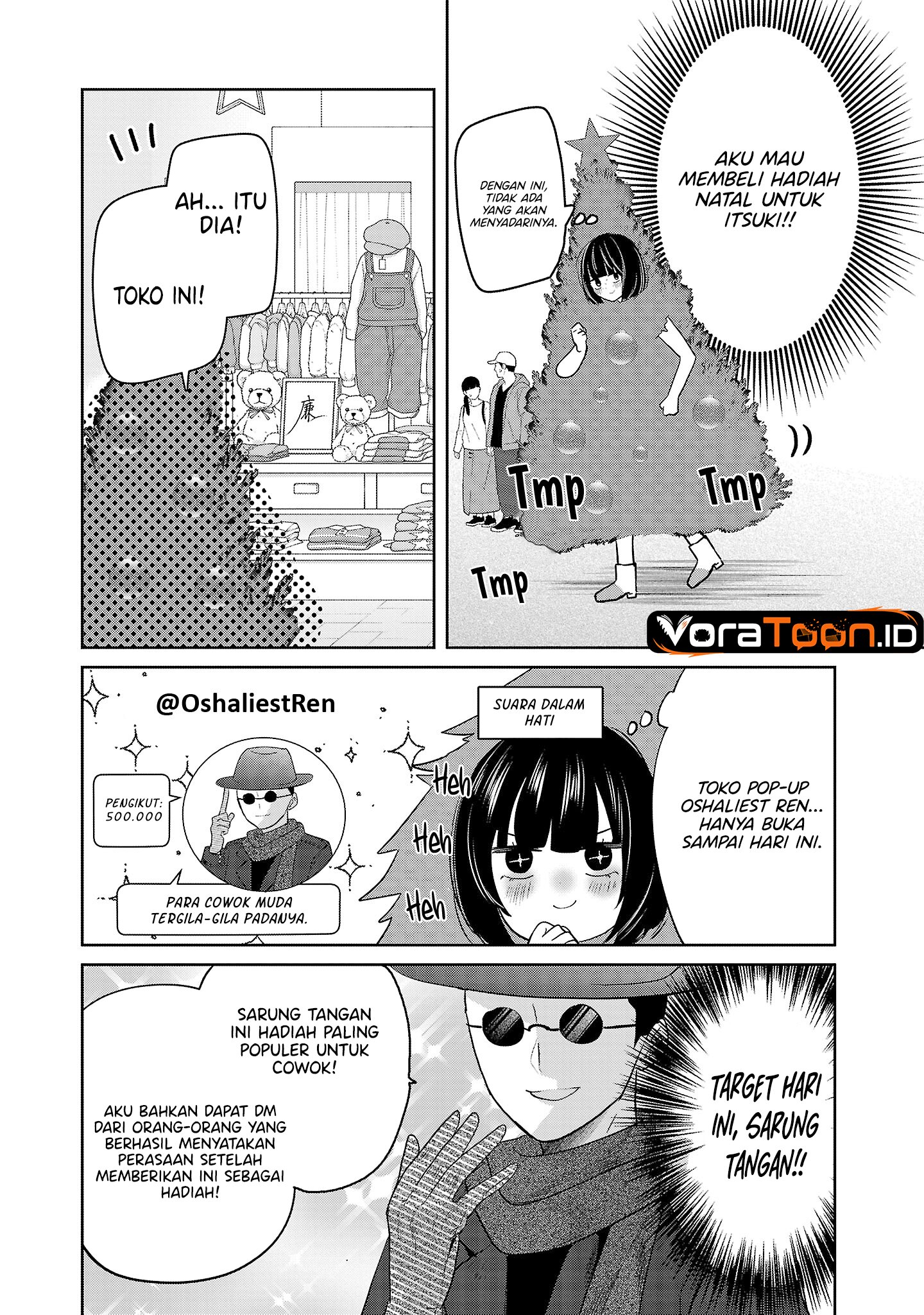 Baca Kimi ni Koisuru Sanshimai Chapter 56 Bahasa Indonesia page 10