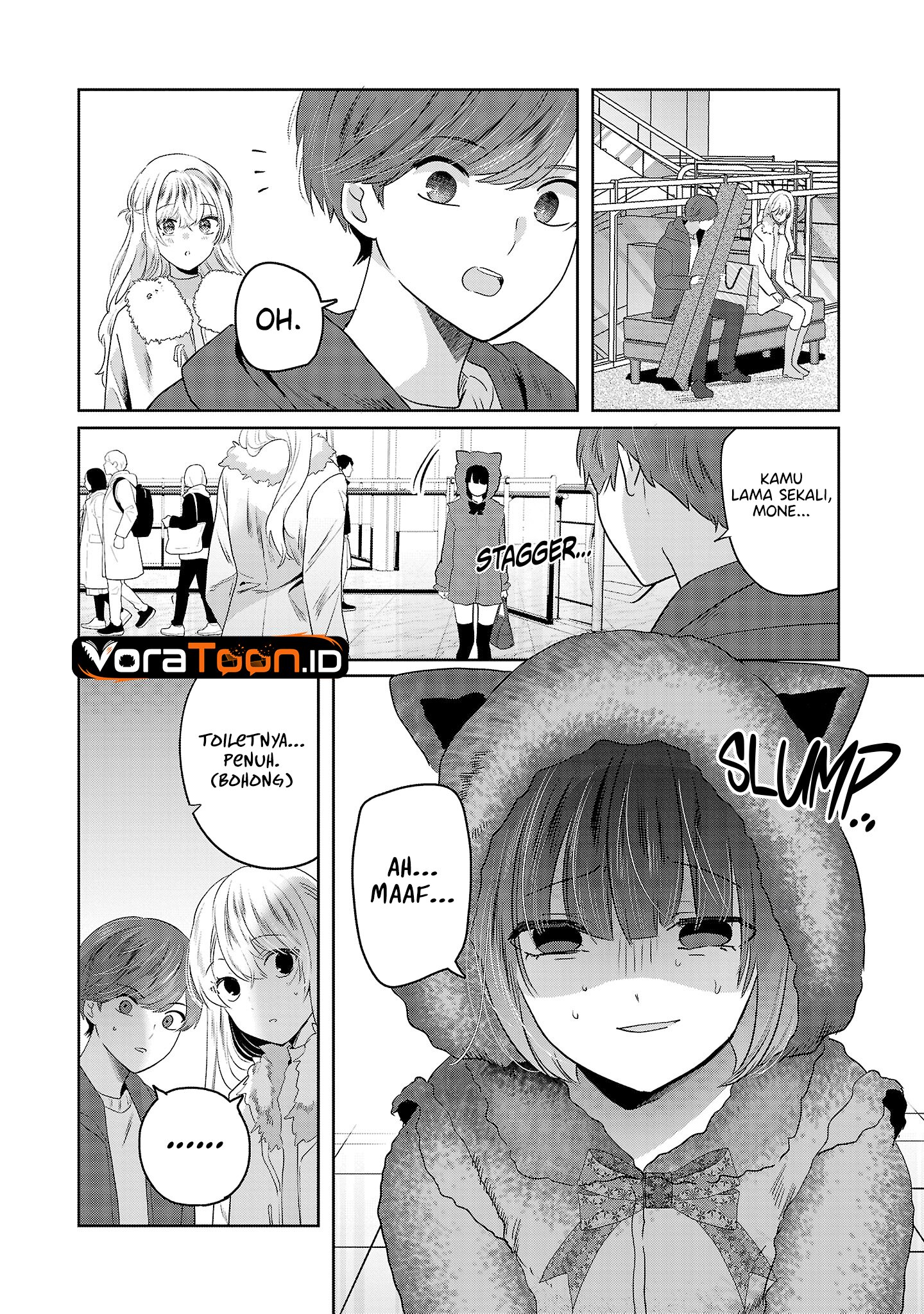 Baca Kimi ni Koisuru Sanshimai Chapter 56 Bahasa Indonesia page 18