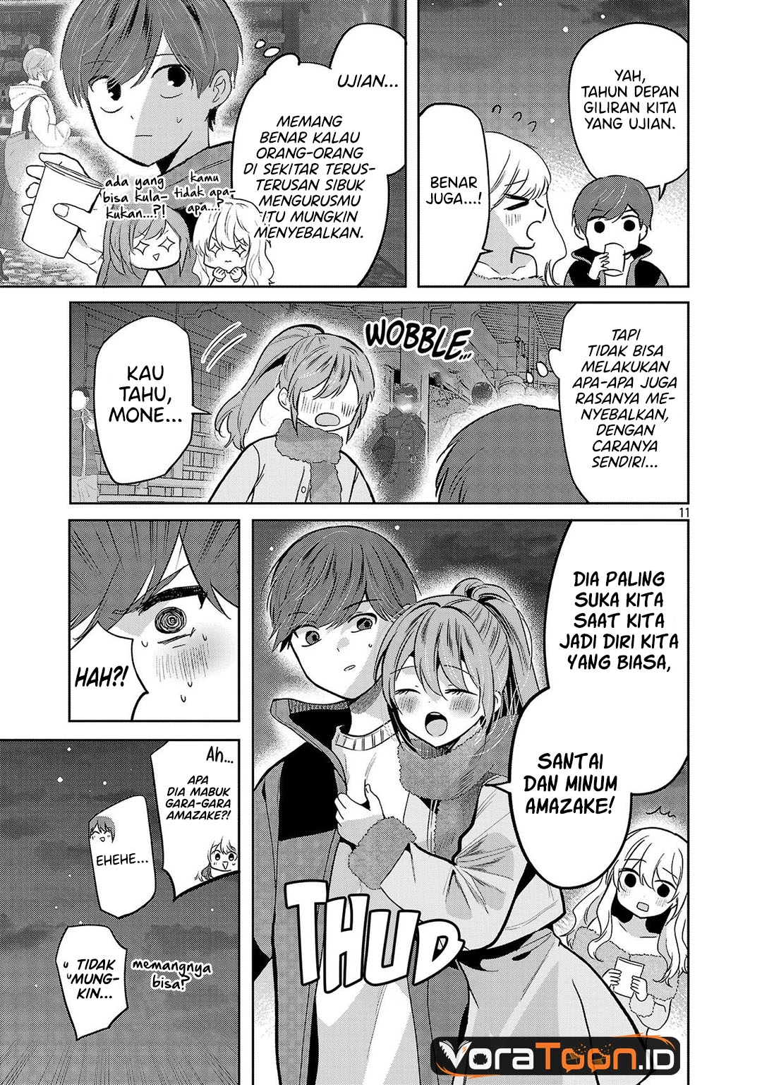Baca Kimi ni Koisuru Sanshimai Chapter 59 Bahasa Indonesia page 28