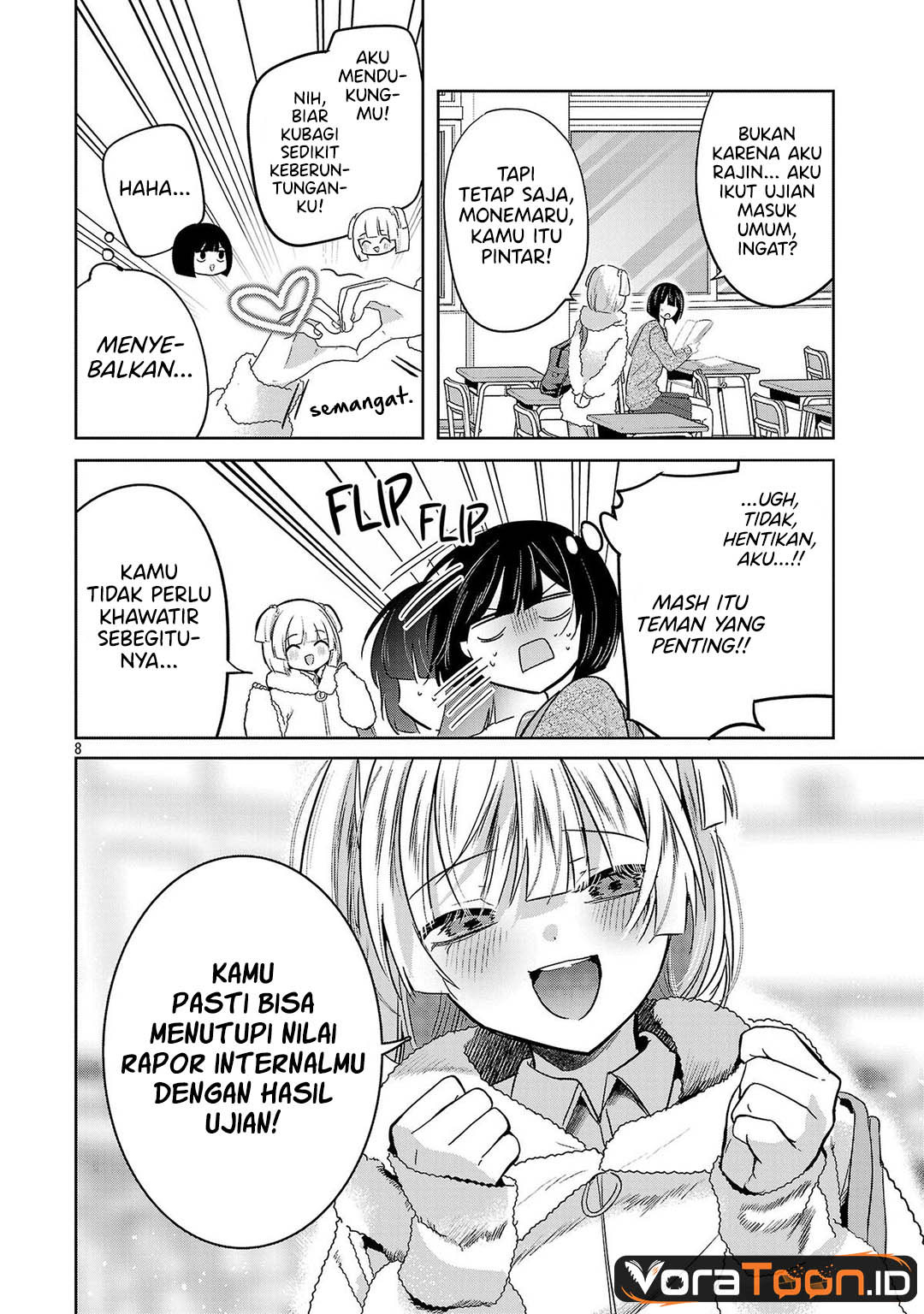 Kimi ni Koisuru Sanshimai Chapter 60 - Page 9