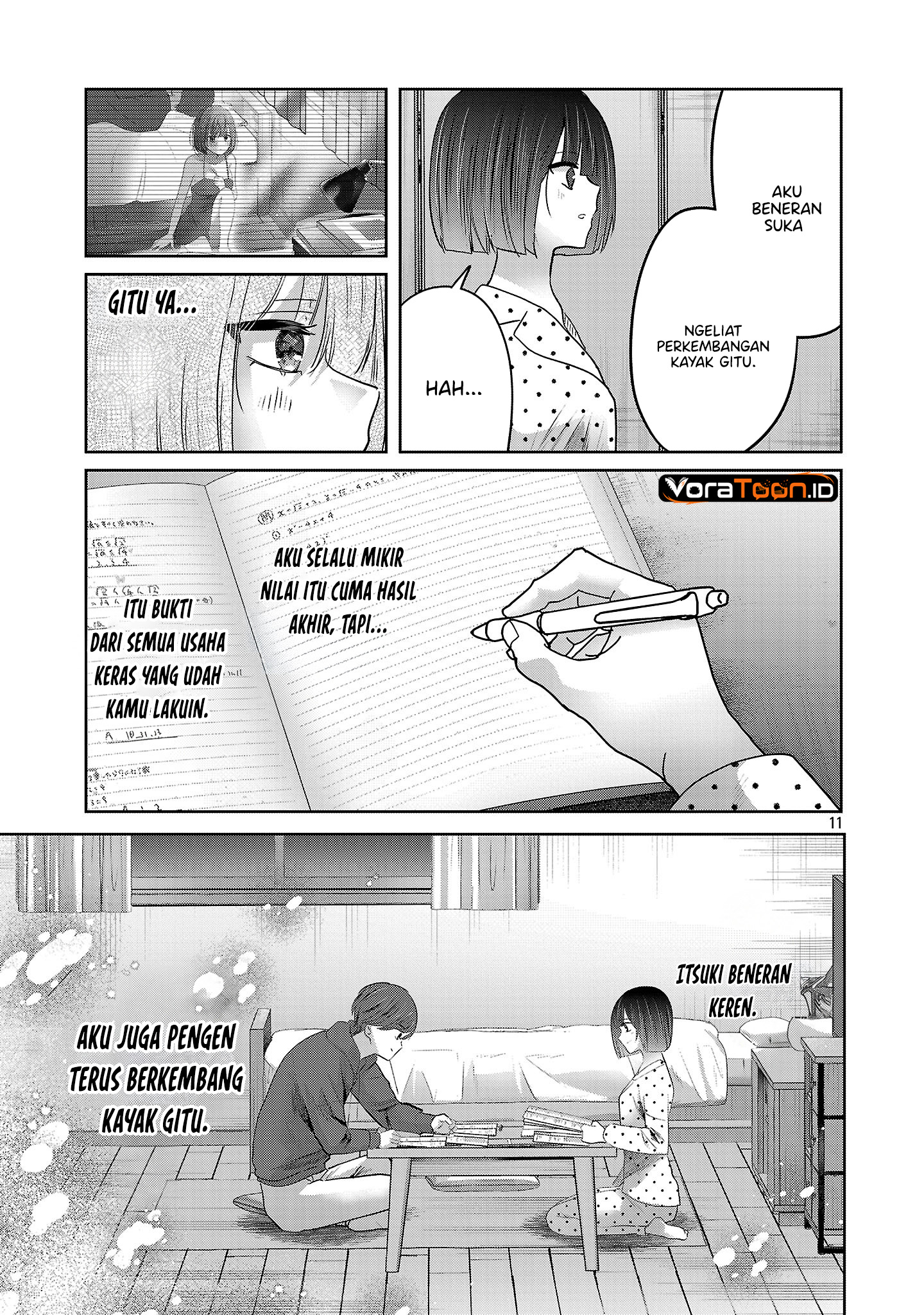 Kimi ni Koisuru Sanshimai Chapter 62 - Page 12