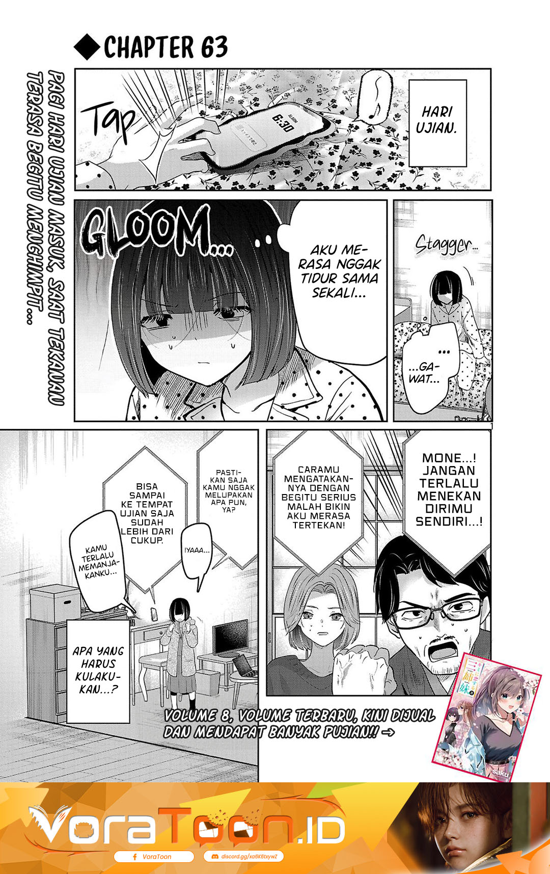 Kimi ni Koisuru Sanshimai Chapter 63 - Page 2