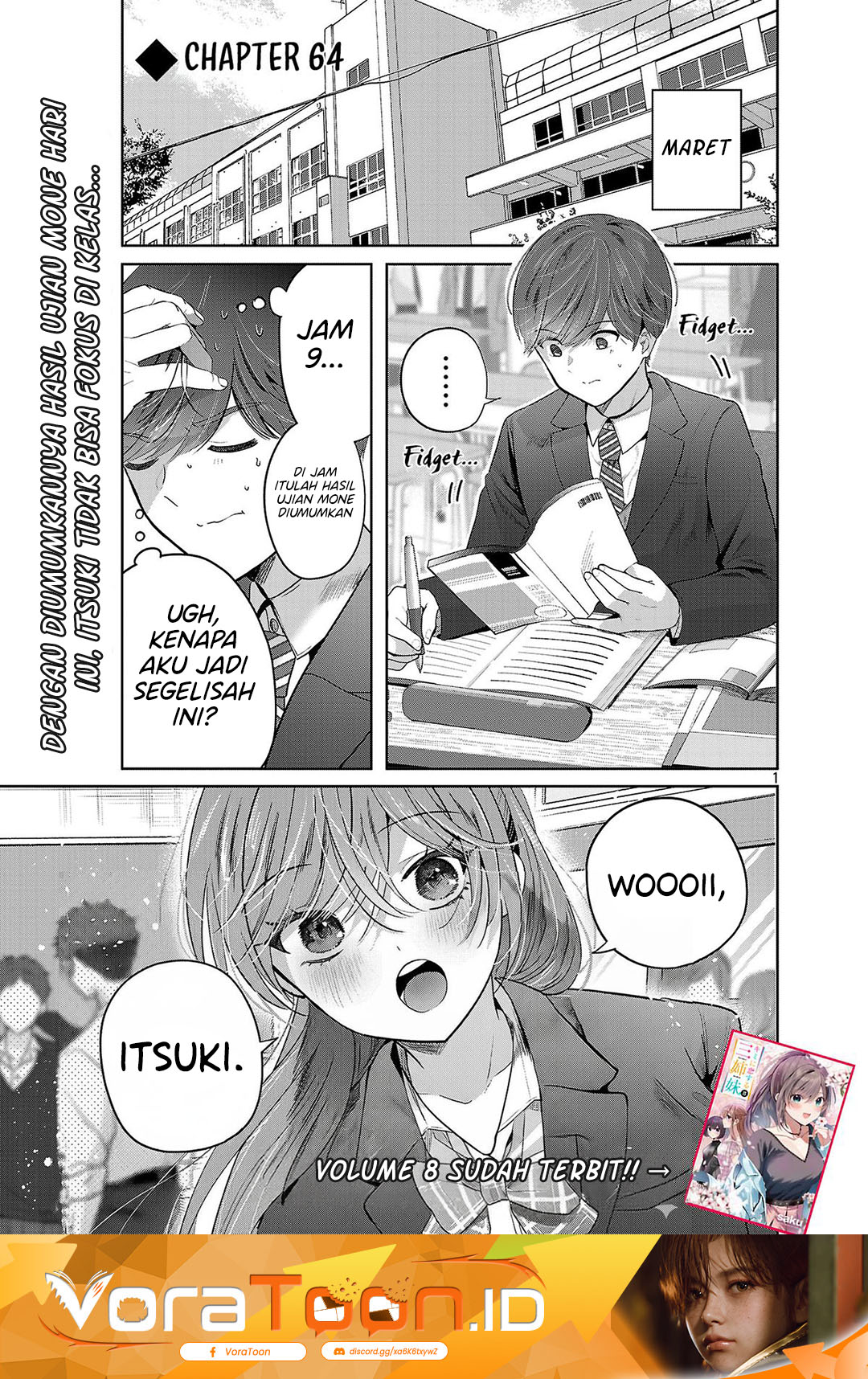 Kimi ni Koisuru Sanshimai Chapter 64 - Page 2