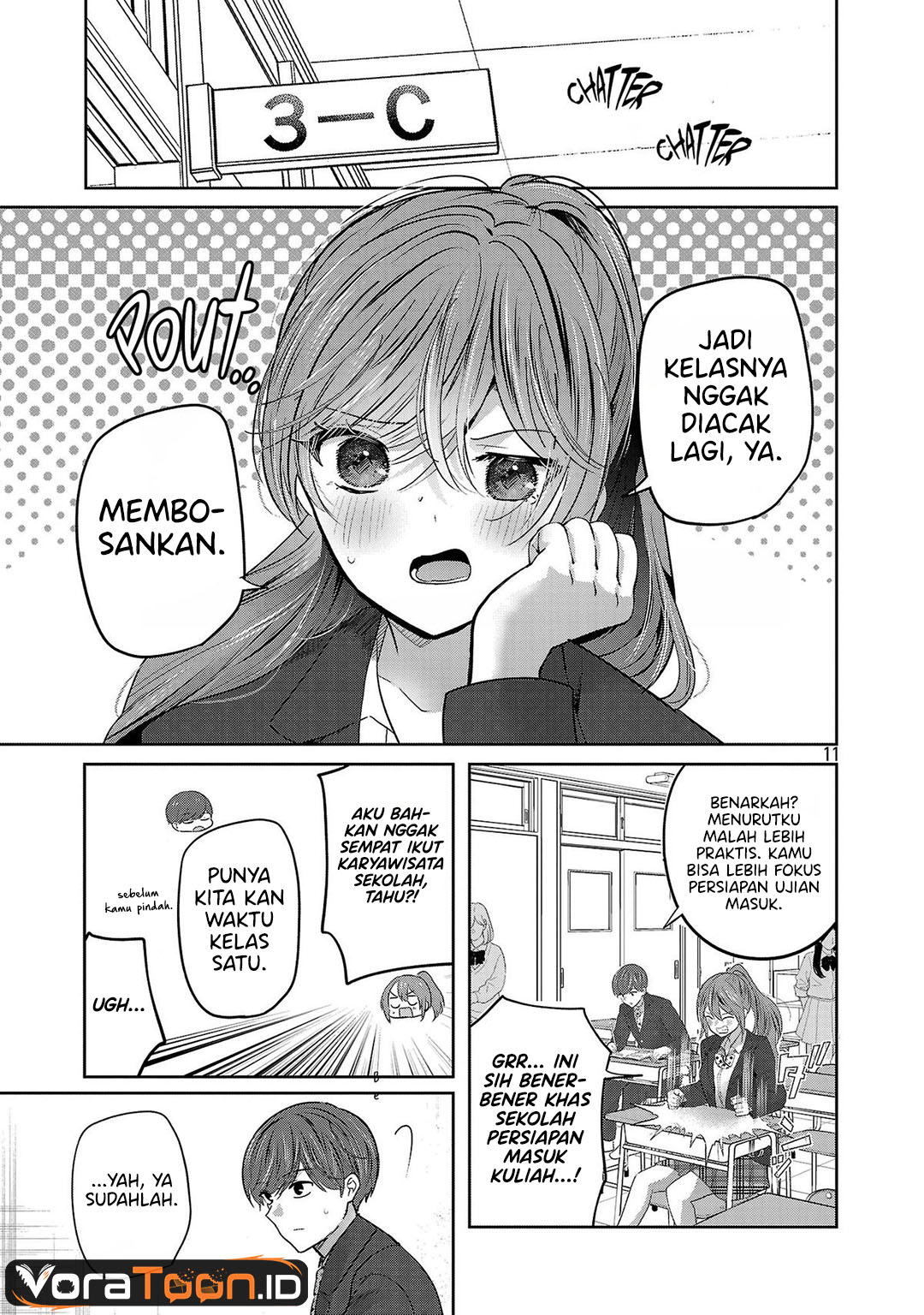 Kimi ni Koisuru Sanshimai Chapter 65 - Page 12