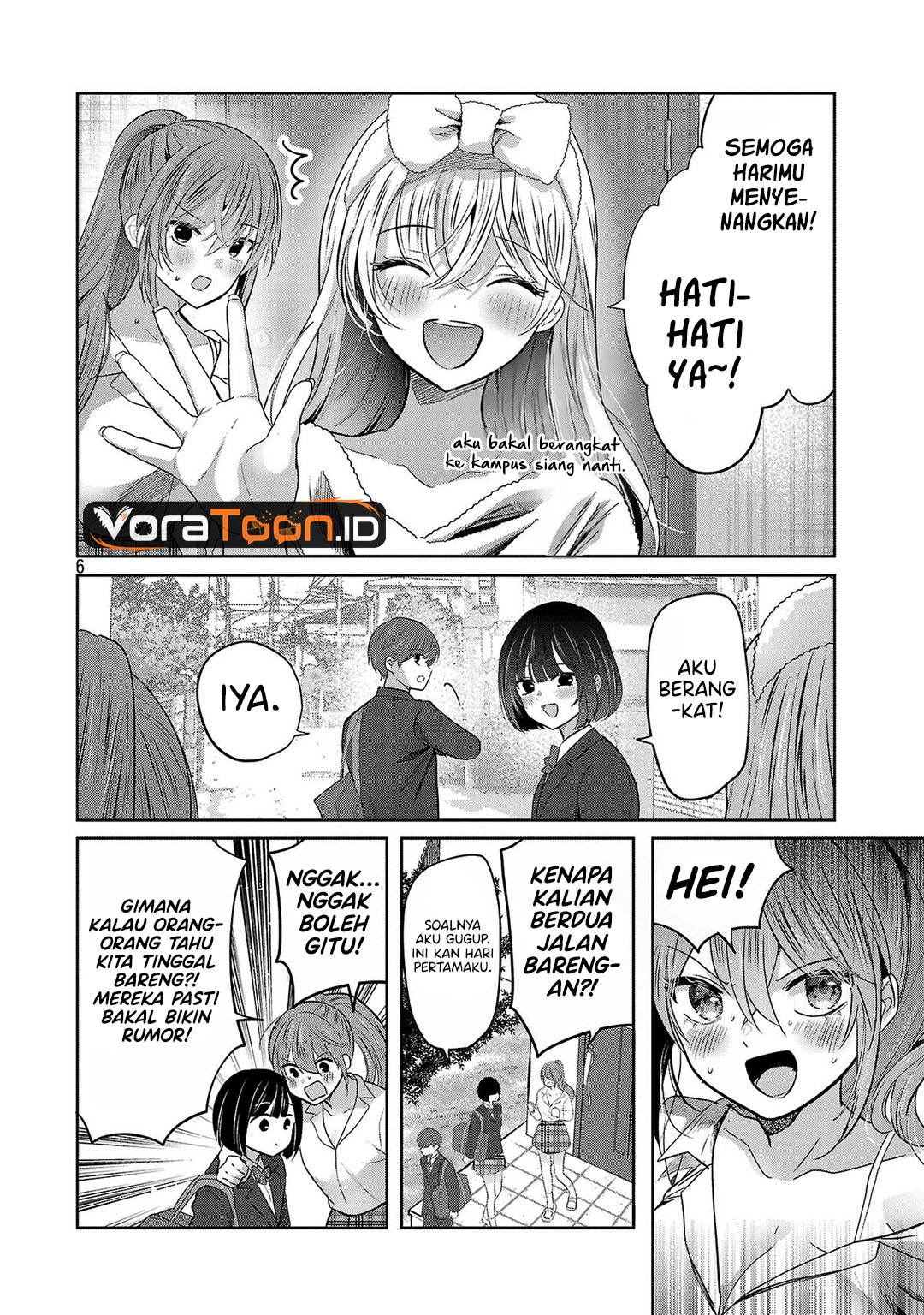 Kimi ni Koisuru Sanshimai Chapter 65 - Page 7