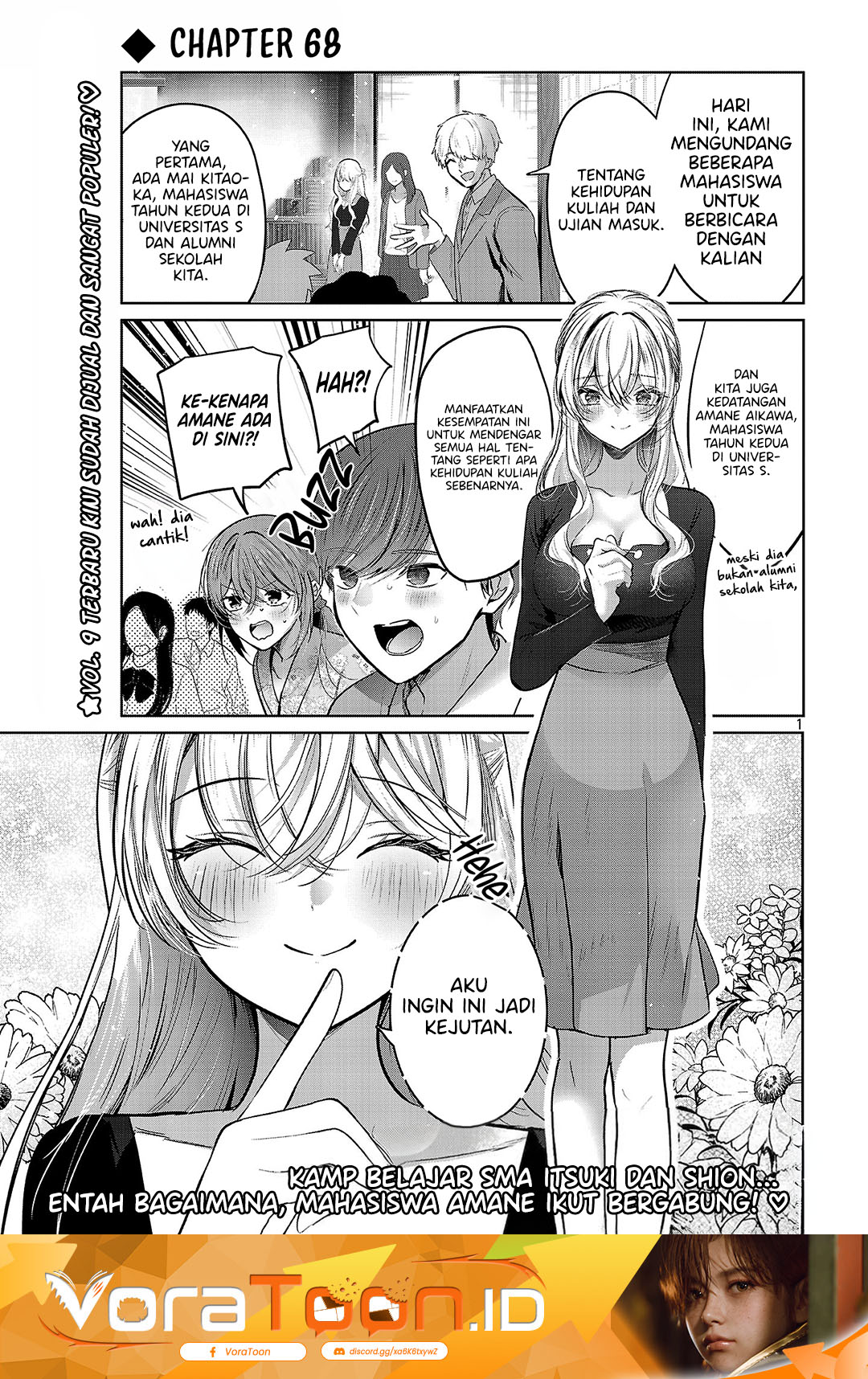 Kimi ni Koisuru Sanshimai Chapter 68 - Page 2