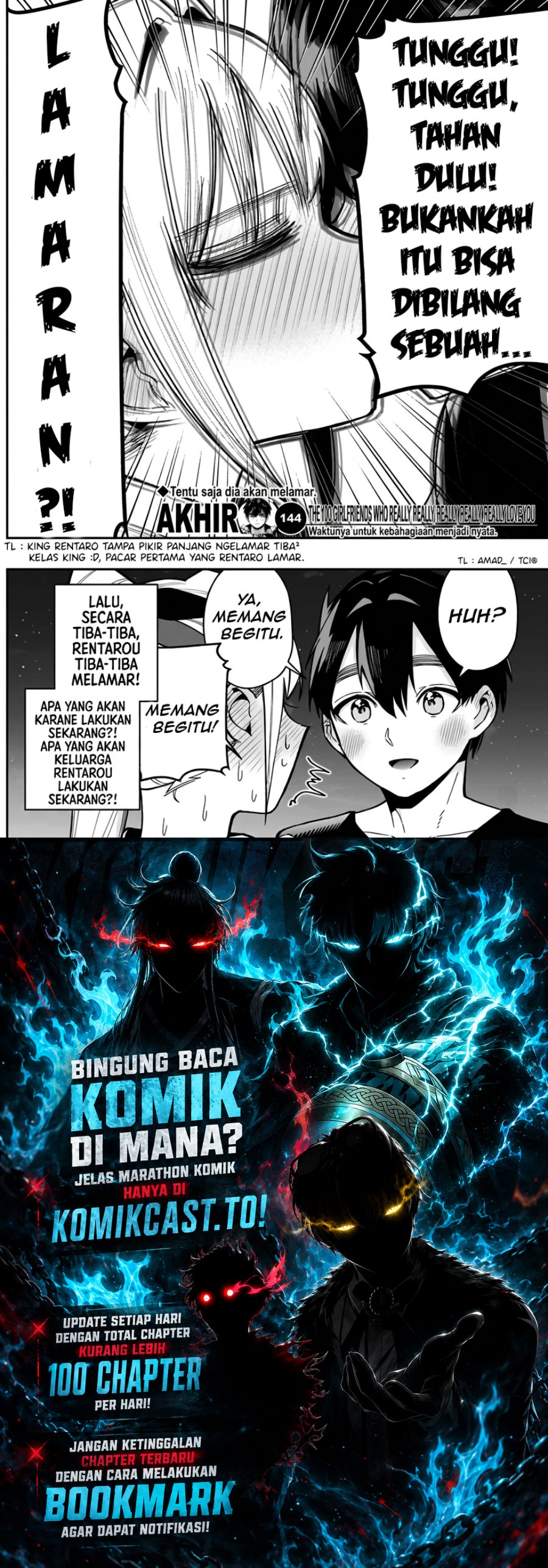 Kimi no koto ga Dai Dai Dai Dai Daisuki na 100-nin no Kanojo Chapter 144 - Page 19