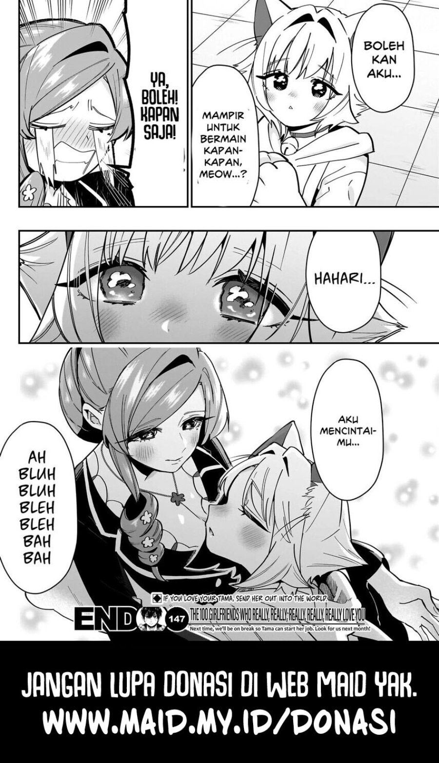 Kimi no koto ga Dai Dai Dai Dai Daisuki na 100-nin no Kanojo Chapter 147 - Page 22