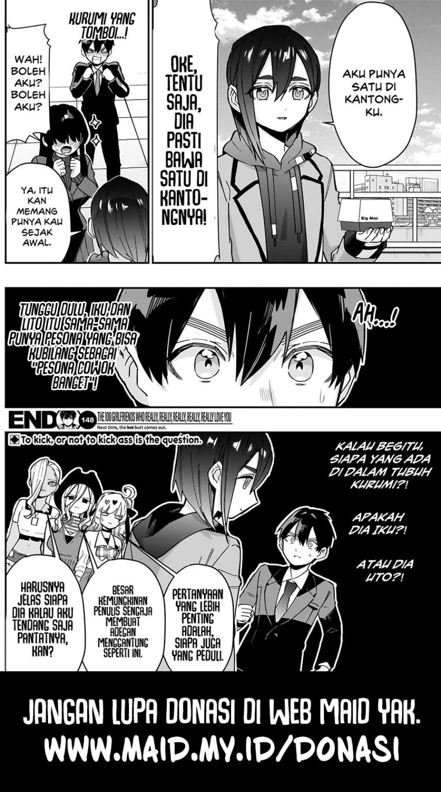 Kimi no koto ga Dai Dai Dai Dai Daisuki na 100-nin no Kanojo Chapter 148 - Page 22