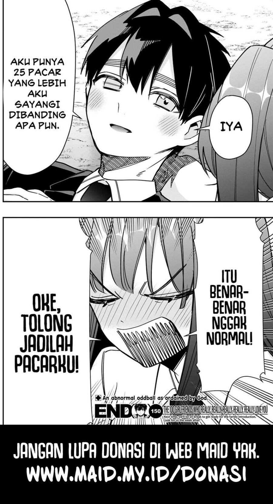 Kimi no koto ga Dai Dai Dai Dai Daisuki na 100-nin no Kanojo Chapter 150 - Page 22