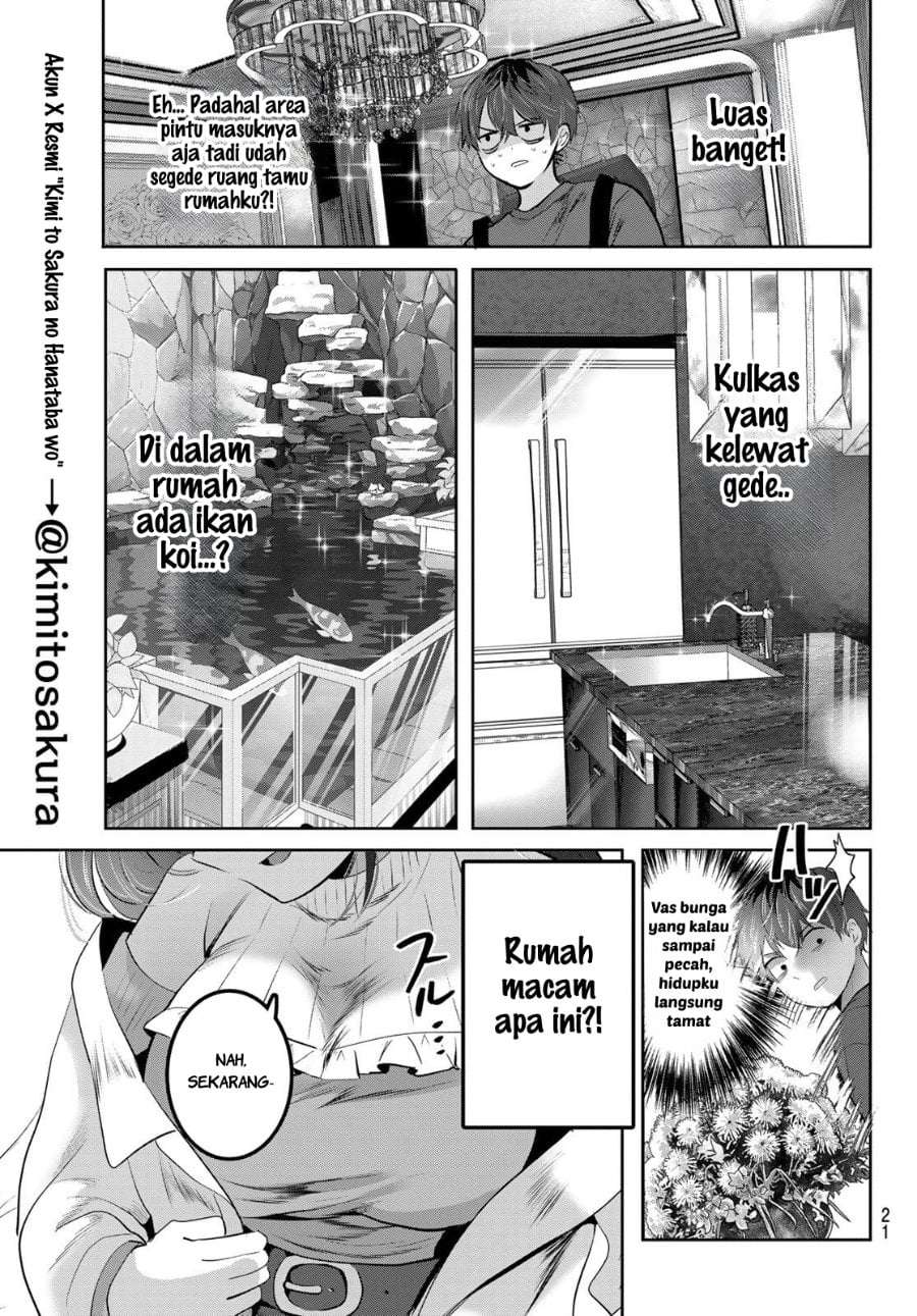 Baca Kimi to Sakura no Hanataba wo - Denshi Gentei Egaki Oroshi Tokuten-tsuki - Chapter 1 halaman 18