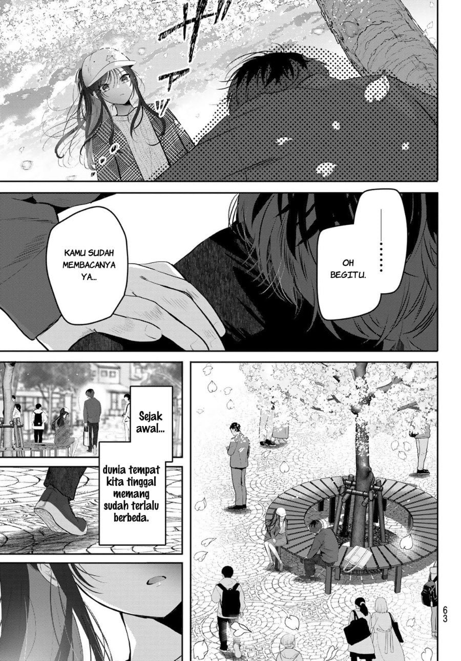 Baca Kimi to Sakura no Hanataba wo - Denshi Gentei Egaki Oroshi Tokuten-tsuki - Chapter 1 halaman 60