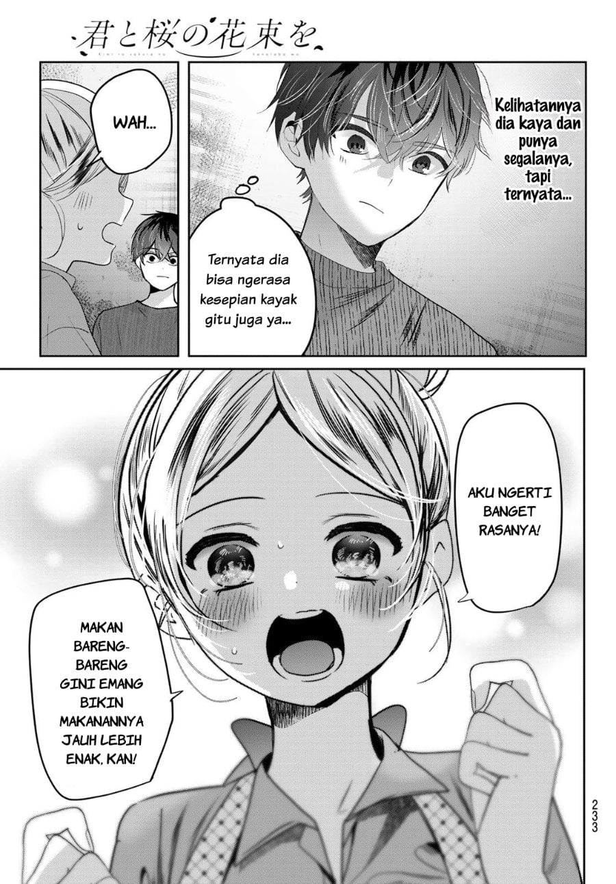 Baca Kimi to Sakura no Hanataba wo - Denshi Gentei Egaki Oroshi Tokuten-tsuki - Chapter 2 halaman 32