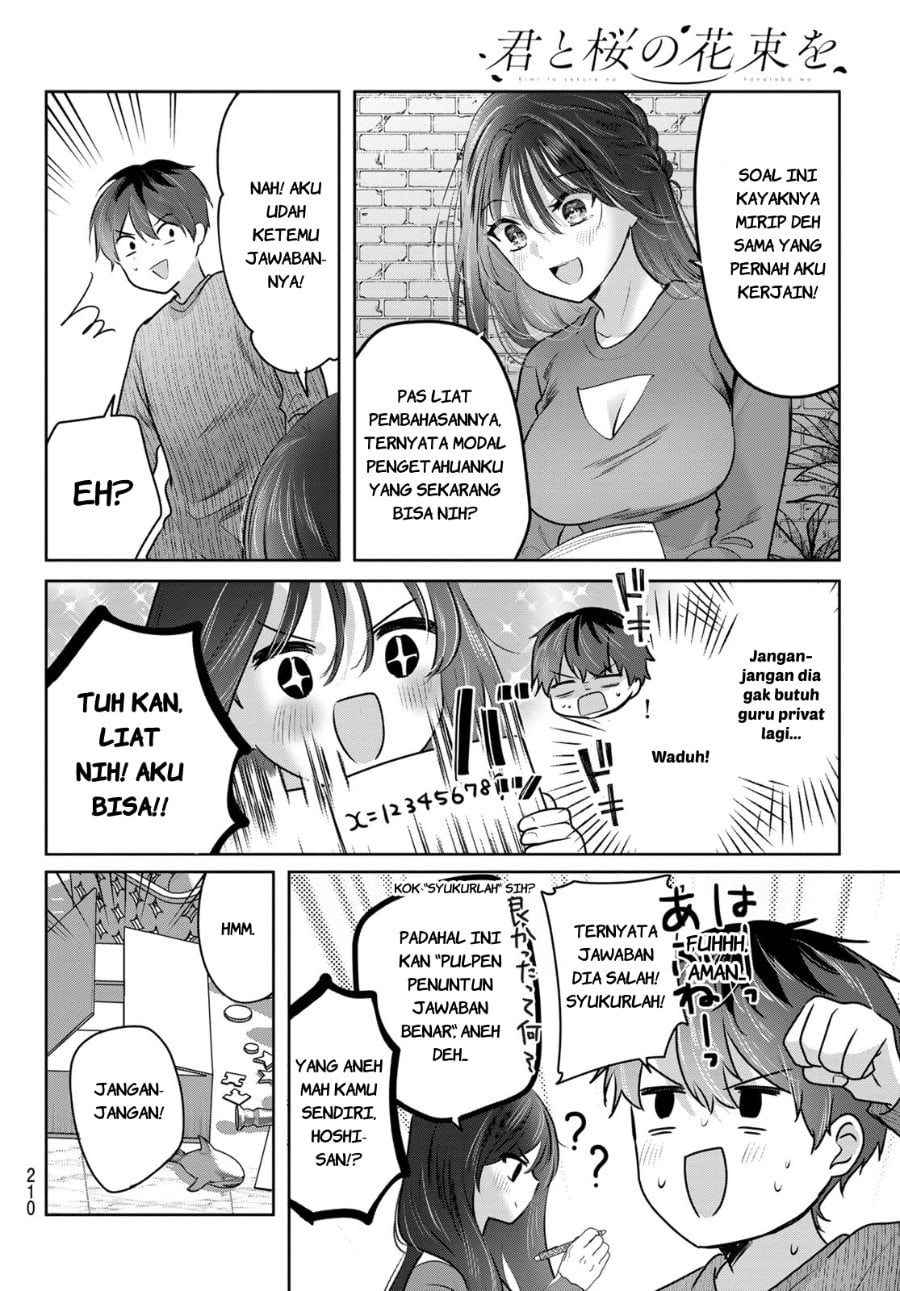 Baca Kimi to Sakura no Hanataba wo - Denshi Gentei Egaki Oroshi Tokuten-tsuki - Chapter 2 halaman 9