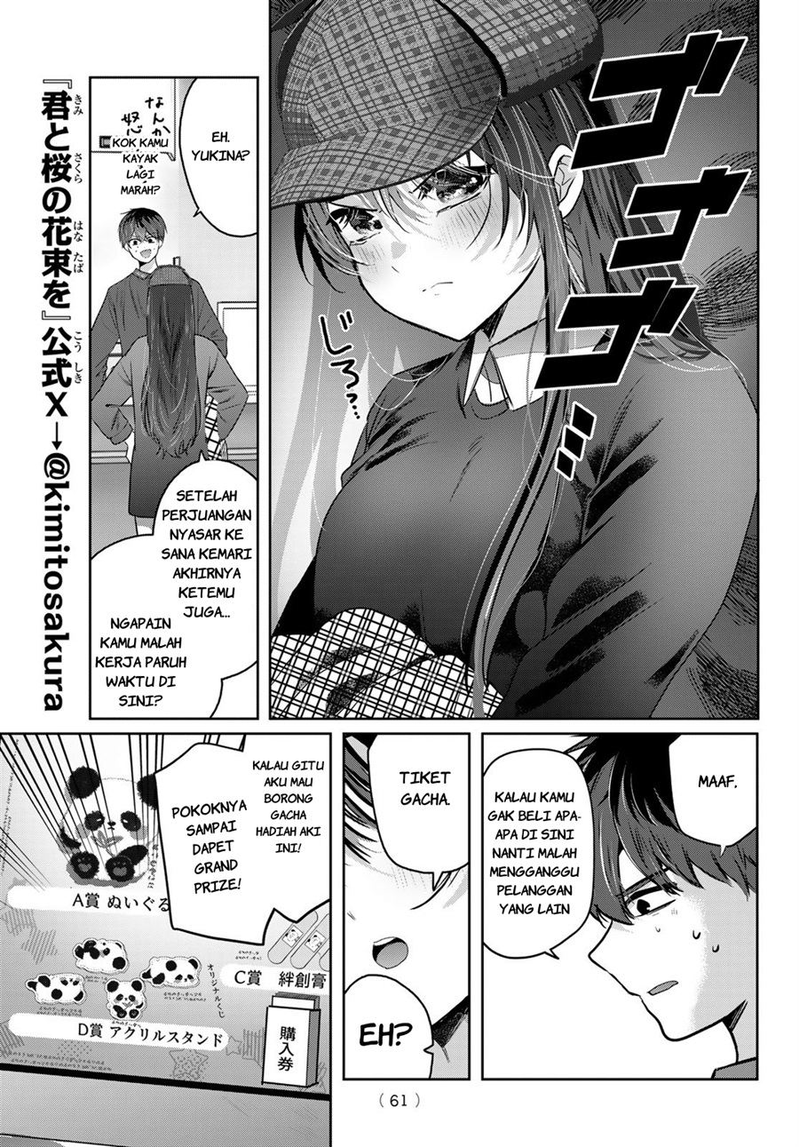 Baca Kimi to Sakura no Hanataba wo - Denshi Gentei Egaki Oroshi Tokuten-tsuki - Chapter 3 halaman 22
