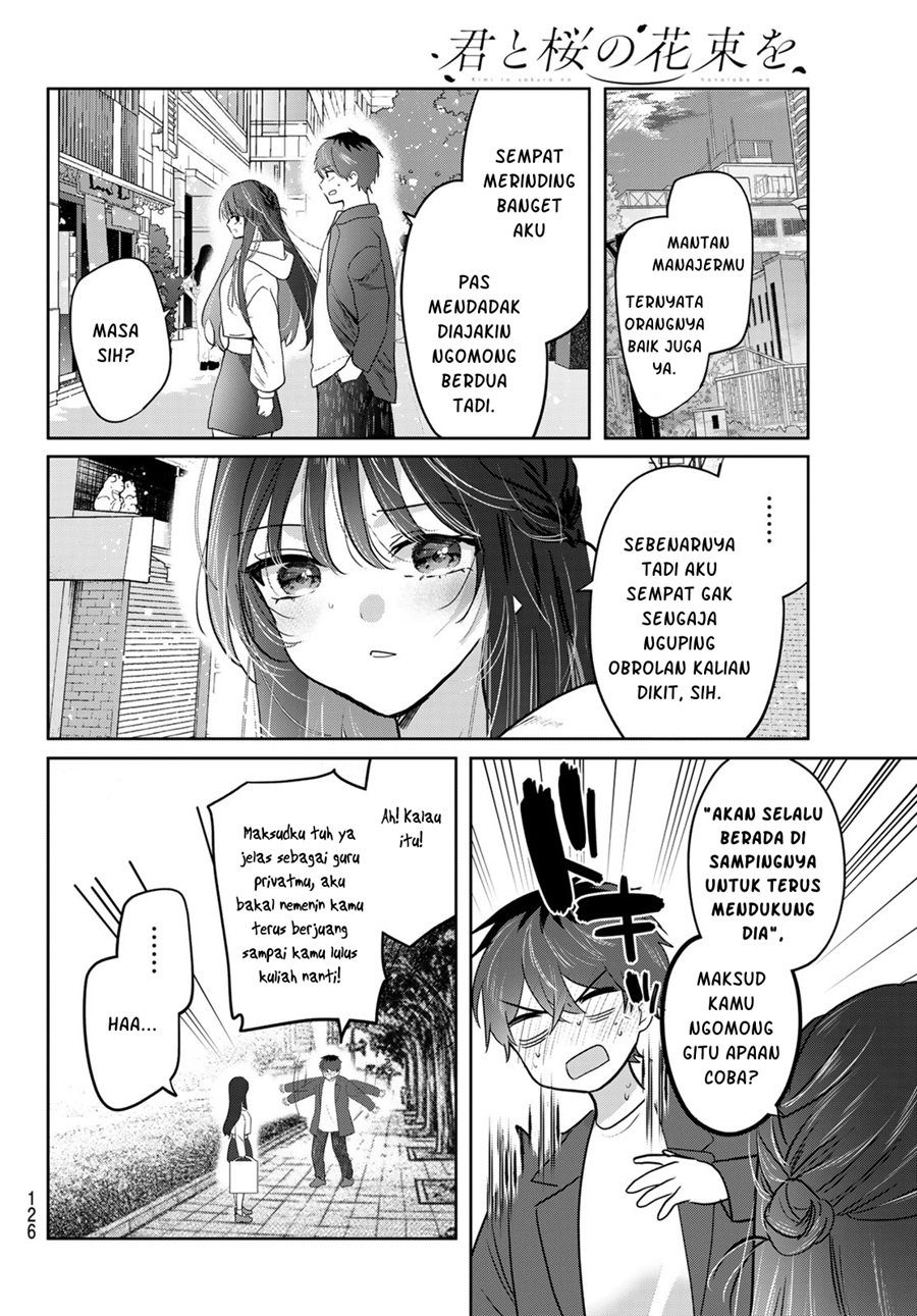 Baca Kimi to Sakura no Hanataba wo - Denshi Gentei Egaki Oroshi Tokuten-tsuki - Chapter 4 halaman 26