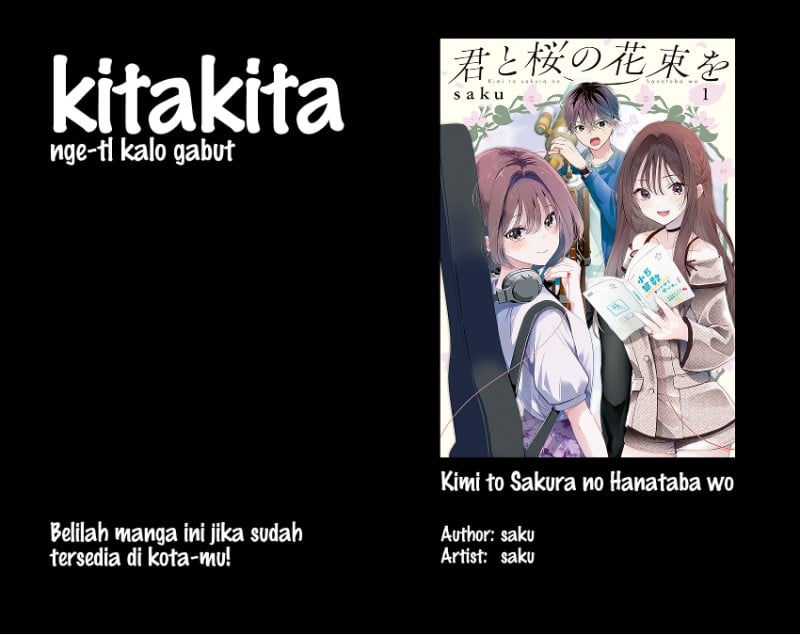Baca Kimi to Sakura no Hanataba wo – Denshi Gentei Egaki Oroshi Tokuten-tsuki Chapter 6 Bahasa Indonesia page 6