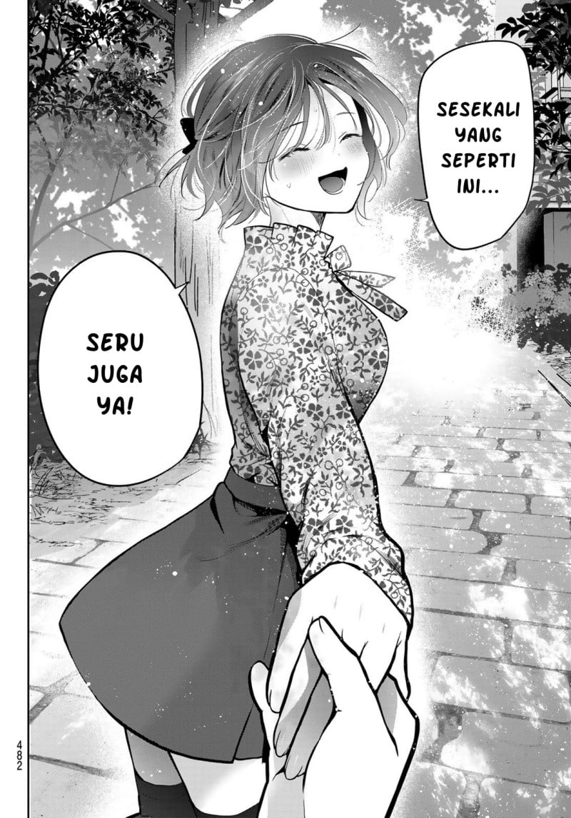 Baca Kimi to Sakura no Hanataba wo – Denshi Gentei Egaki Oroshi Tokuten-tsuki Chapter 6 Bahasa Indonesia page 56