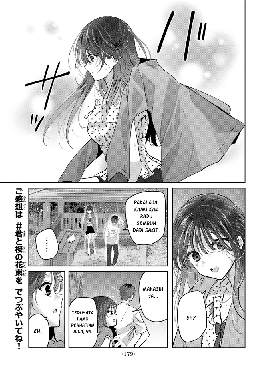 Baca Kimi to Sakura no Hanataba wo – Denshi Gentei Egaki Oroshi Tokuten-tsuki Chapter 7 Bahasa Indonesia page 36