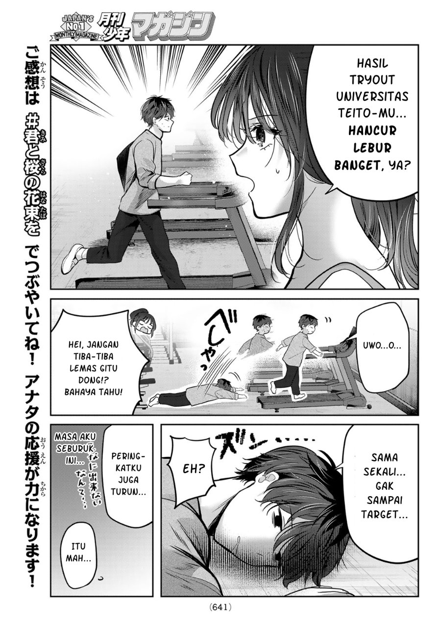 Baca Kimi to Sakura no Hanataba wo – Denshi Gentei Egaki Oroshi Tokuten-tsuki Chapter 9 Bahasa Indonesia page 28