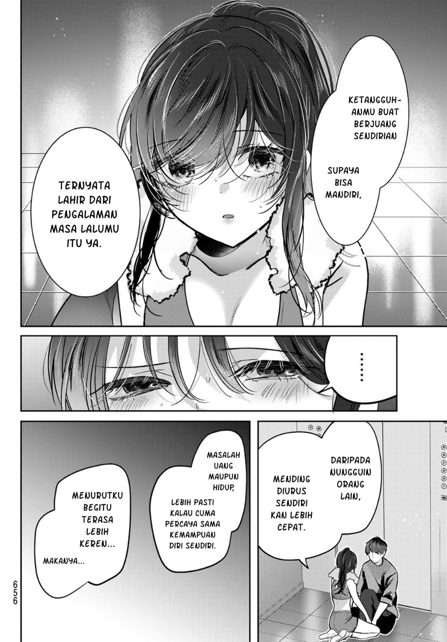 Baca Kimi to Sakura no Hanataba wo – Denshi Gentei Egaki Oroshi Tokuten-tsuki Chapter 9 Bahasa Indonesia page 58