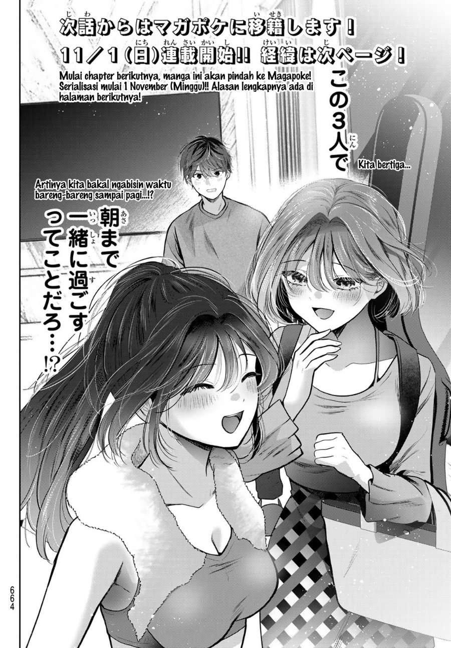 Baca Kimi to Sakura no Hanataba wo – Denshi Gentei Egaki Oroshi Tokuten-tsuki Chapter 9 Bahasa Indonesia page 72